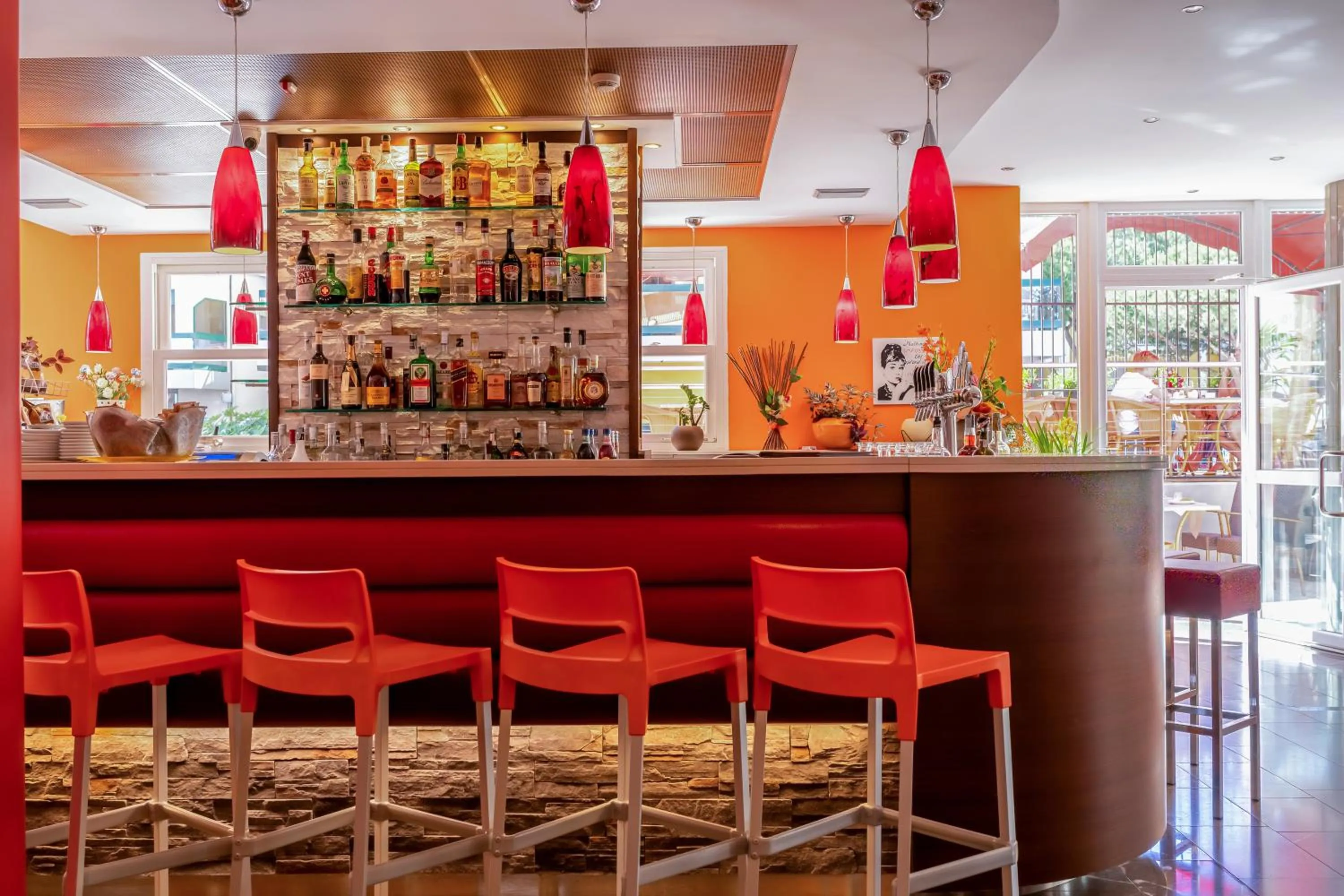 Lounge or bar in Hotel Sheila