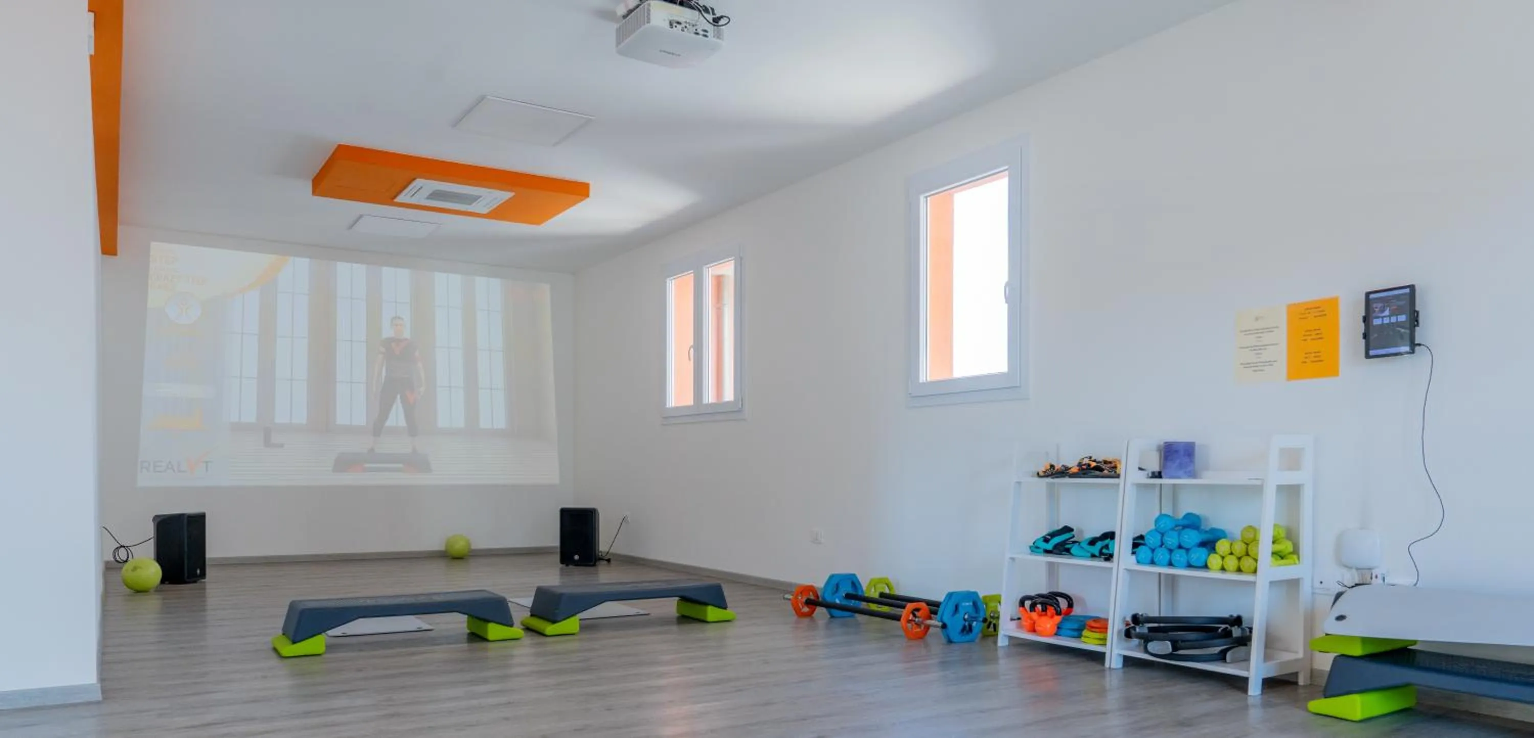 Fitness centre/facilities in Hotel Sheila