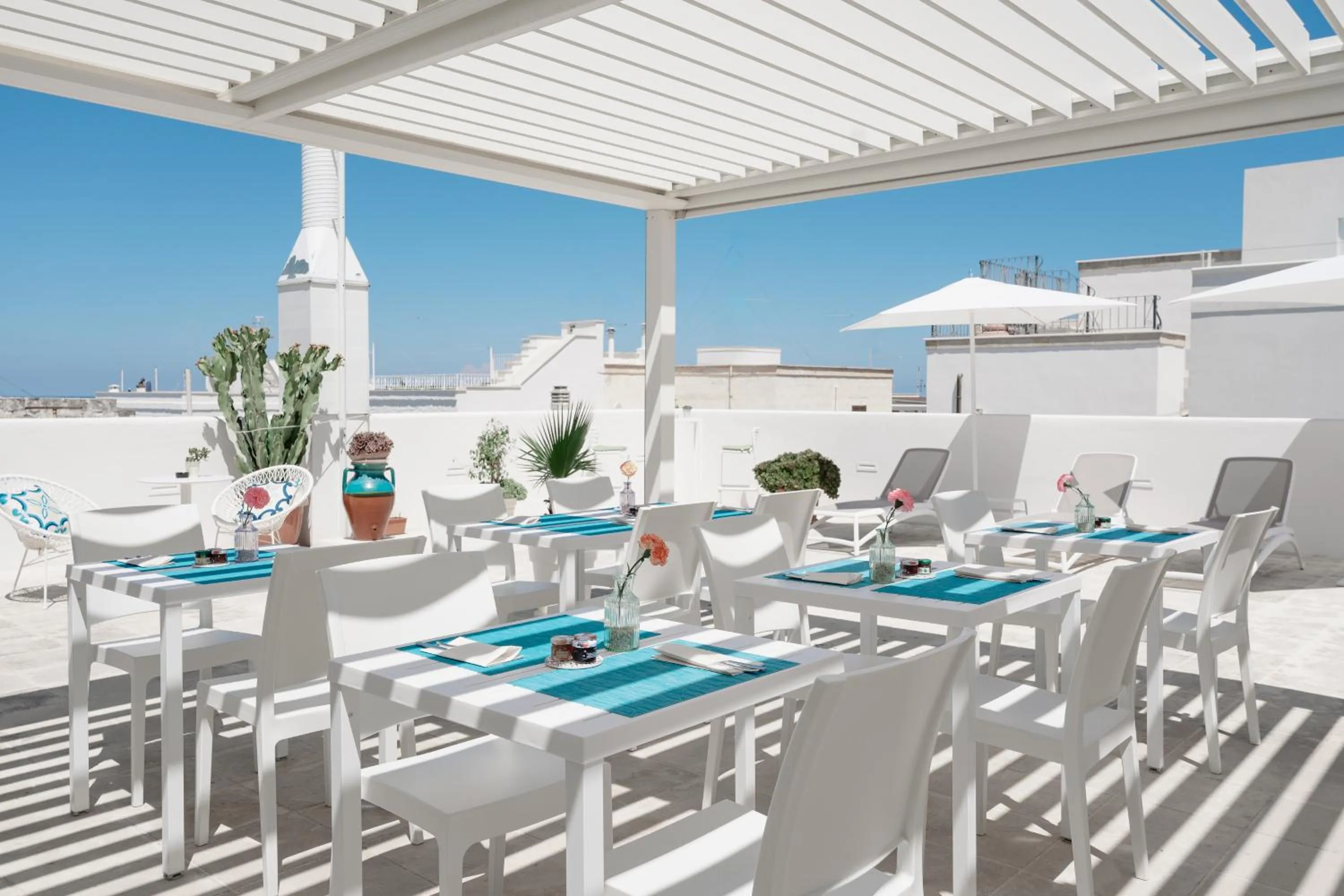 Patio in Donna Domenica Boutique Suites