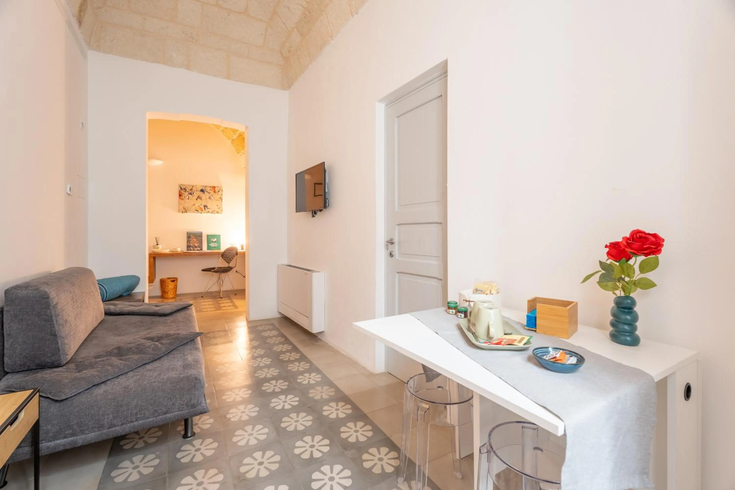 Living room in Donna Domenica Boutique Suites