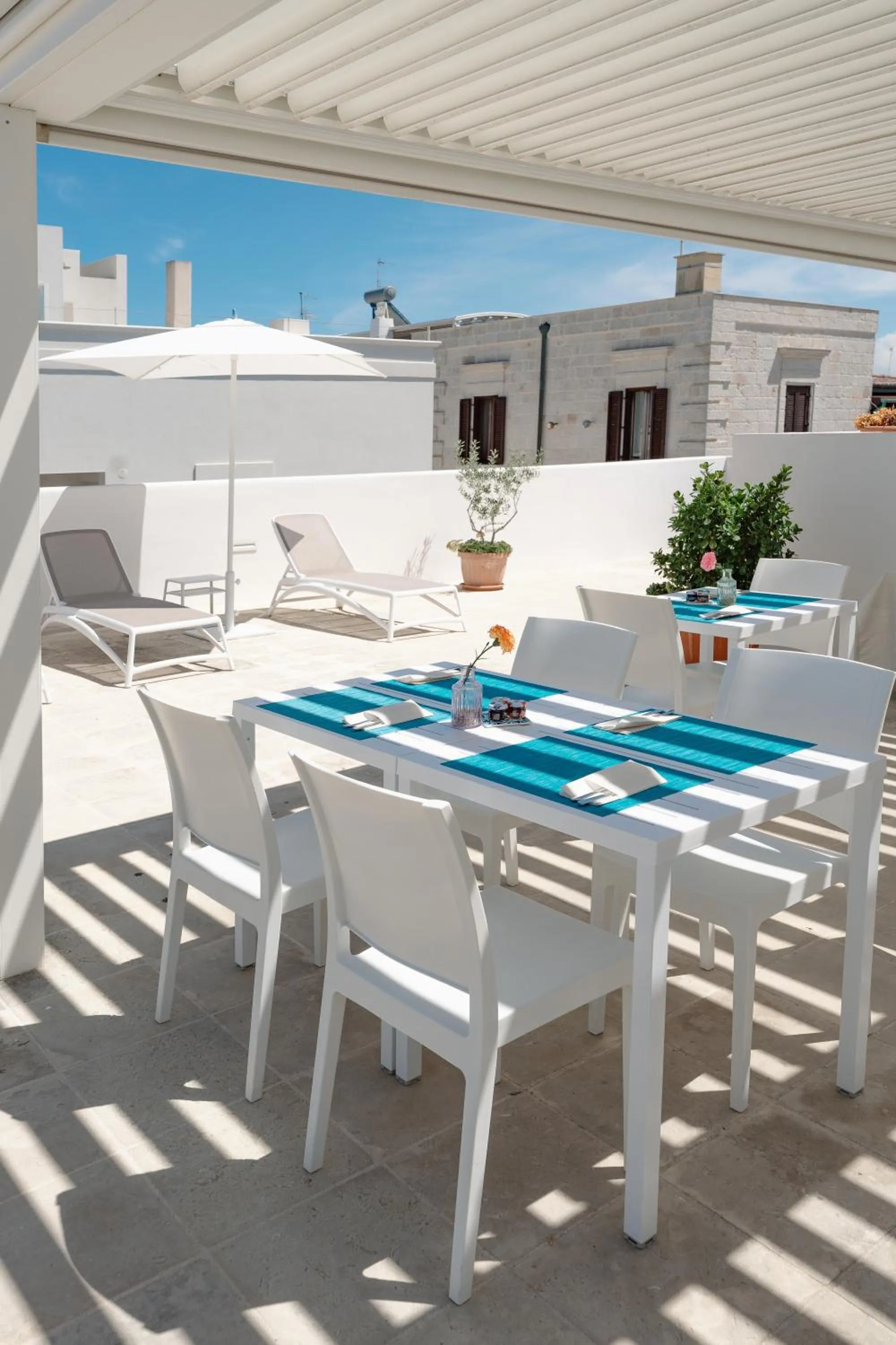 Patio in Donna Domenica Boutique Suites