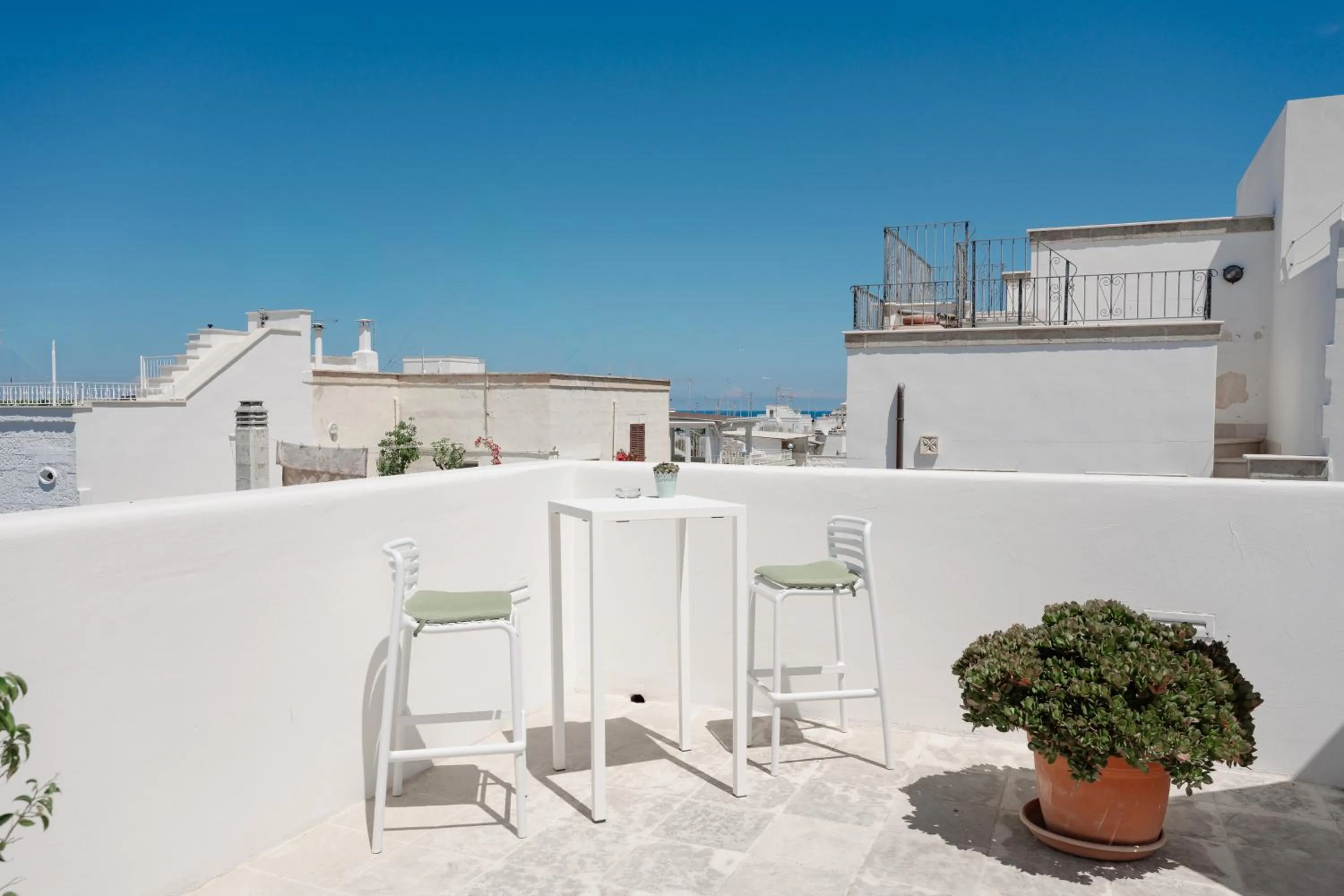 Patio in Donna Domenica Boutique Suites