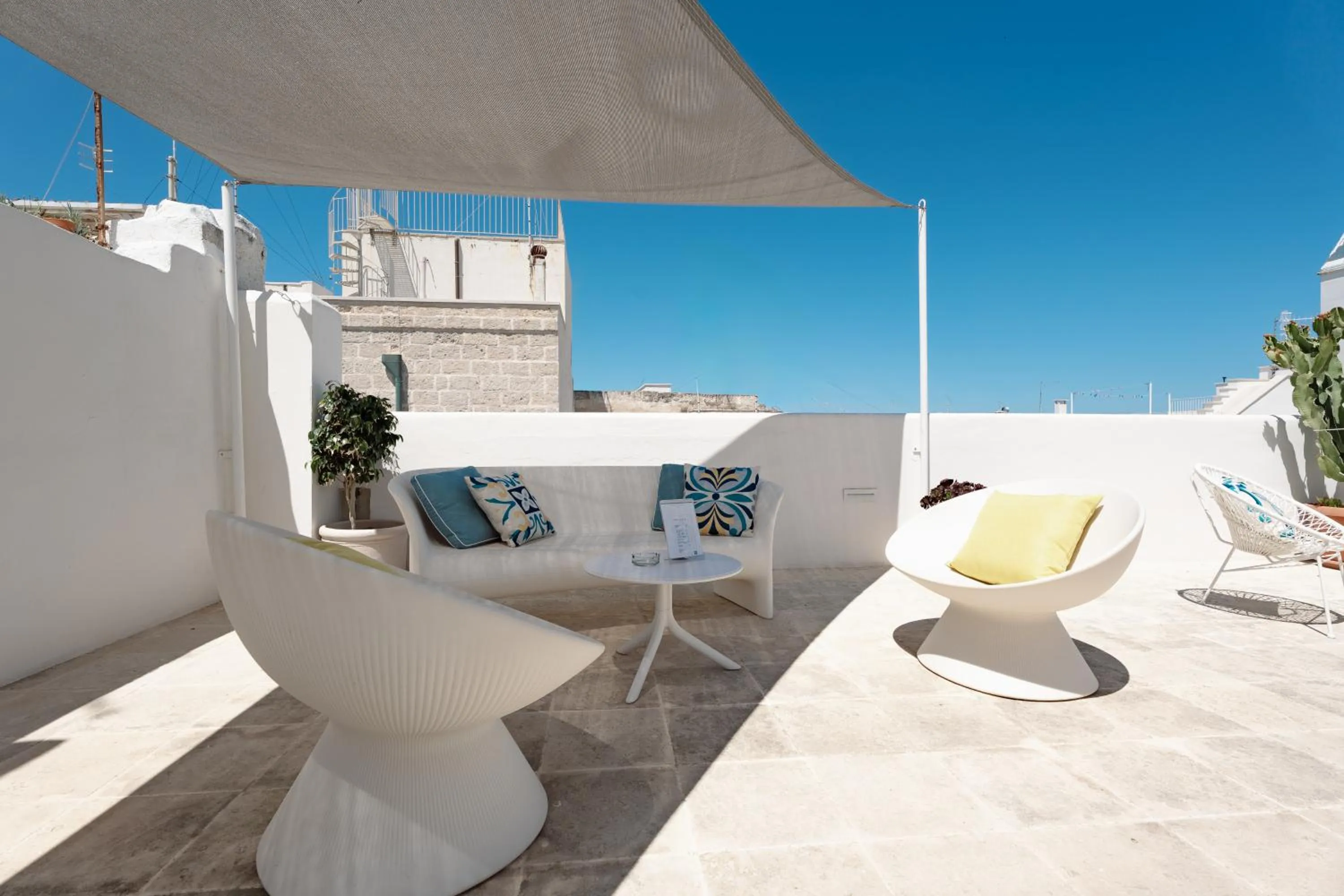 Patio in Donna Domenica Boutique Suites