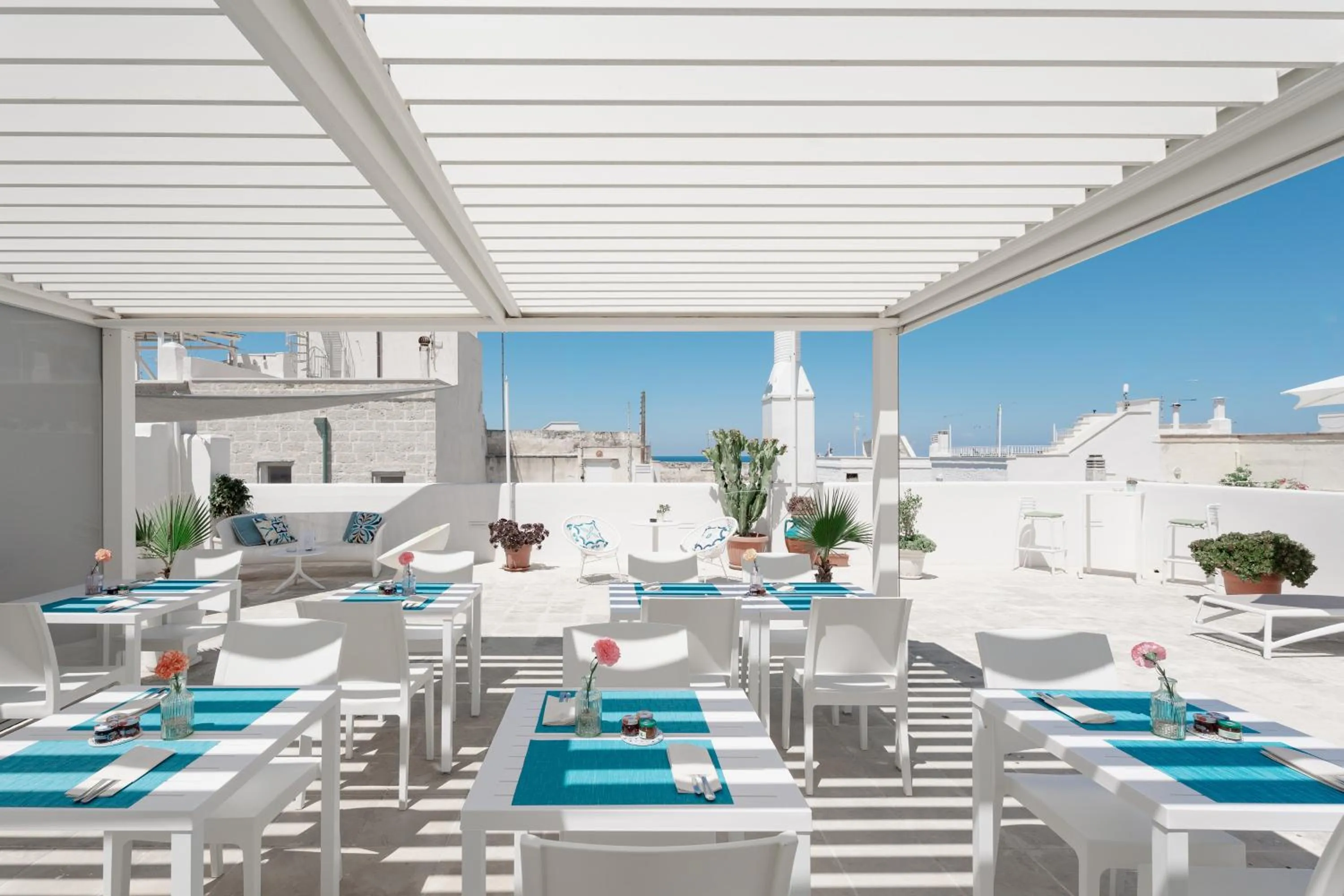 Patio in Donna Domenica Boutique Suites