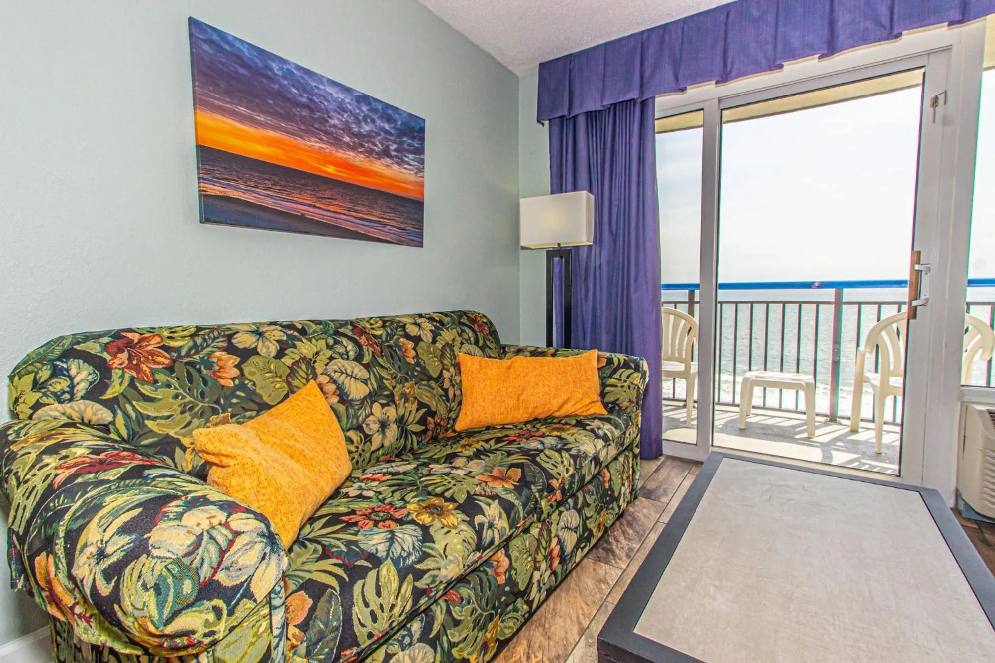 Living room in Boardwalk 1030