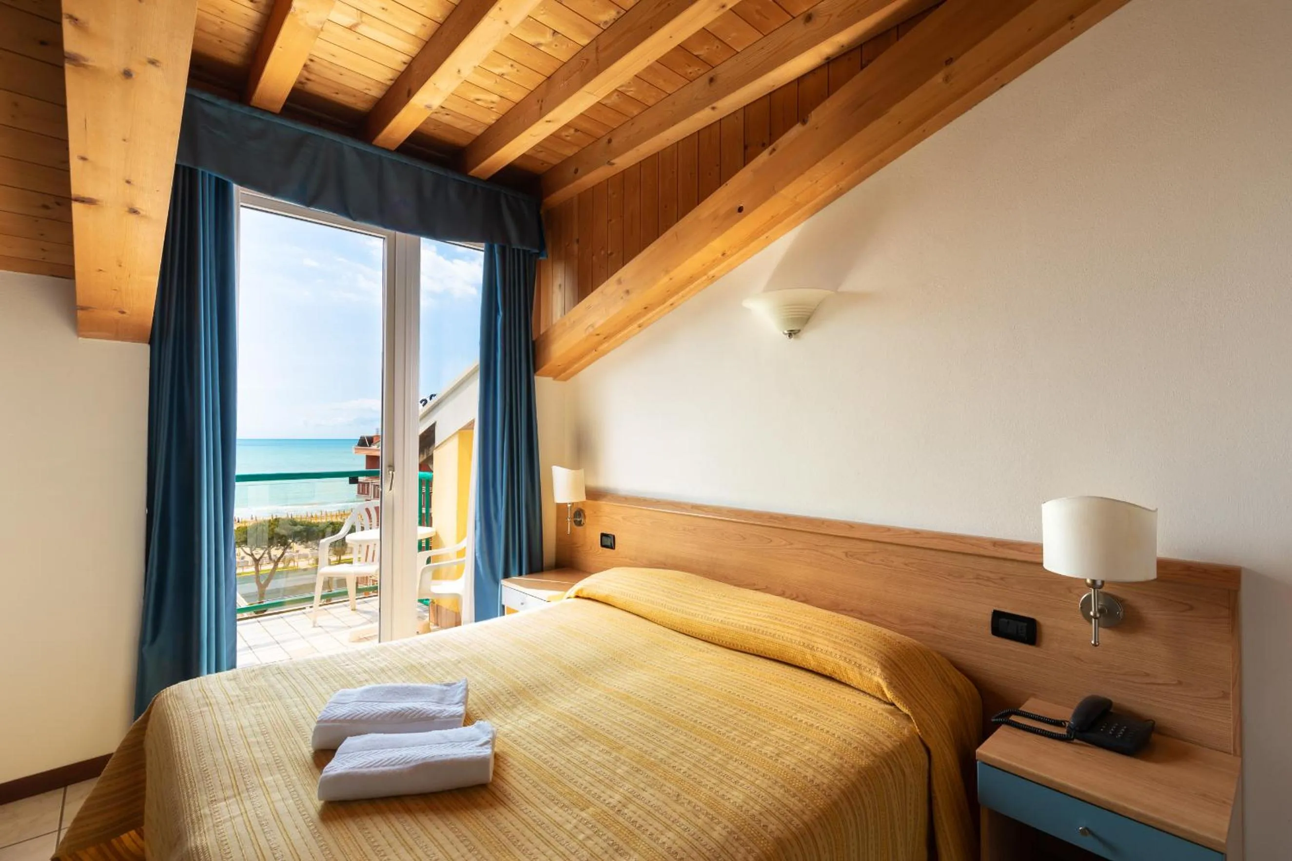 Bed in Hotel Kennedy