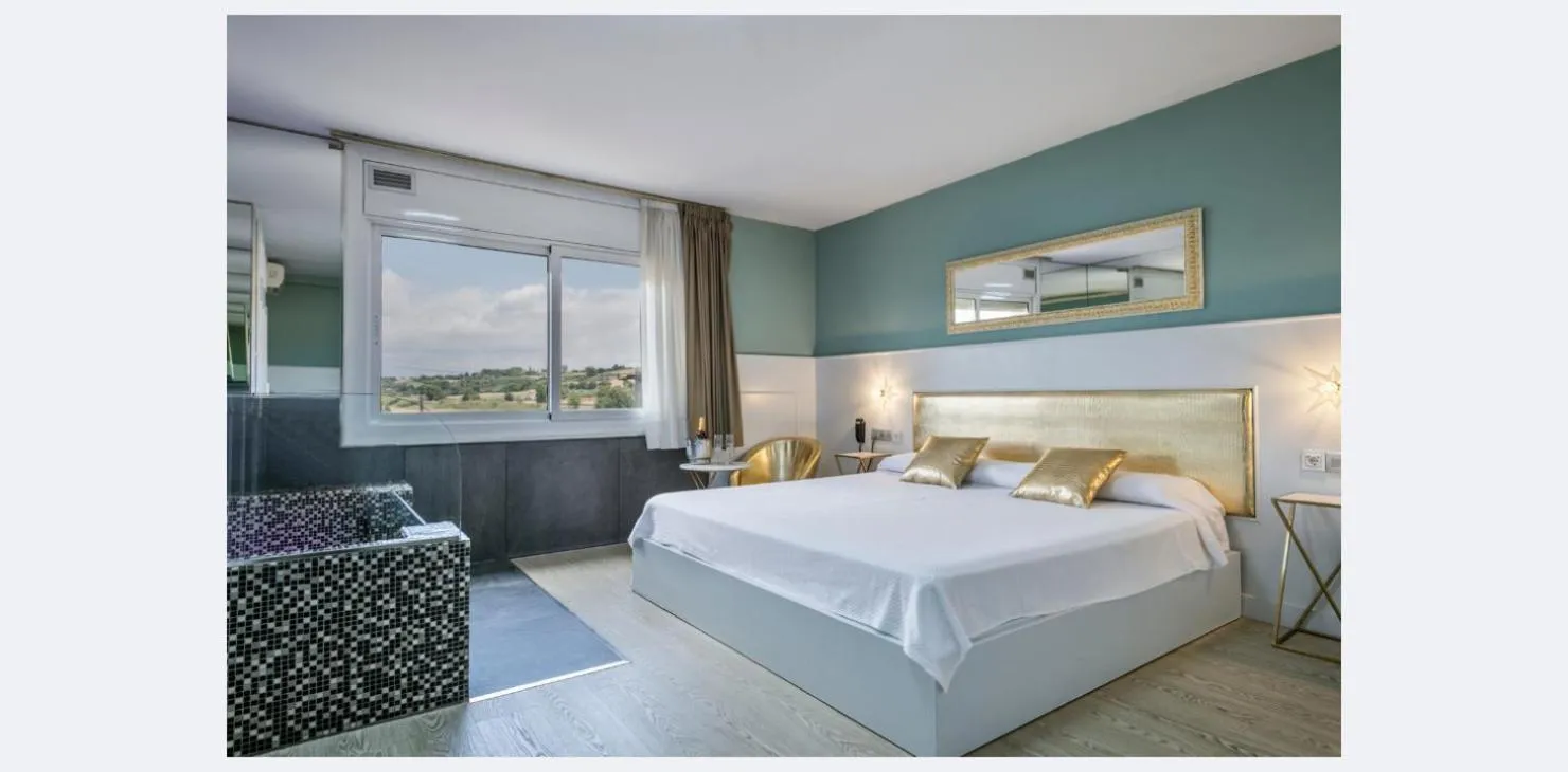 Bed in Hotel Consentido