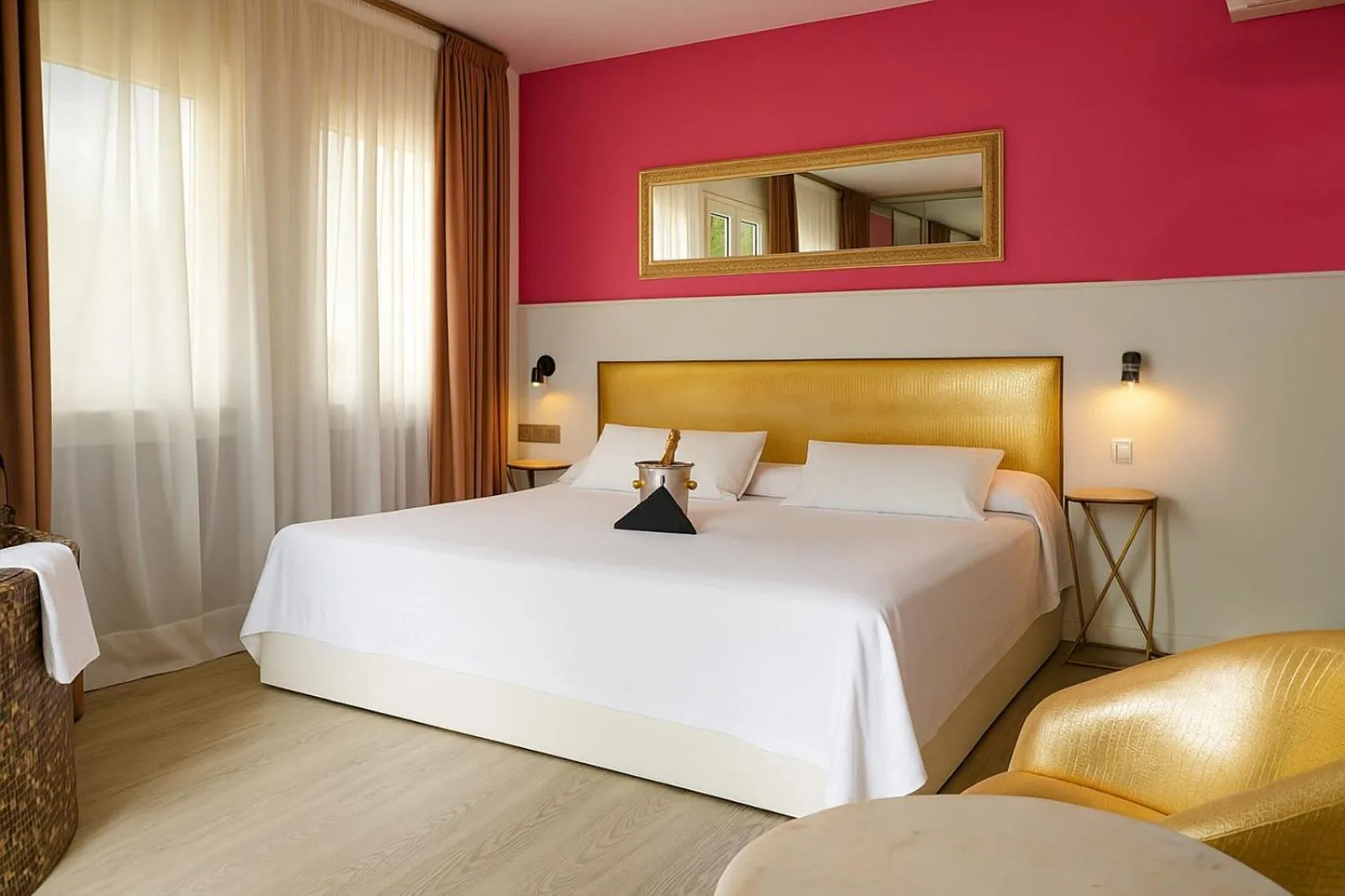 Bed in Hotel Consentido