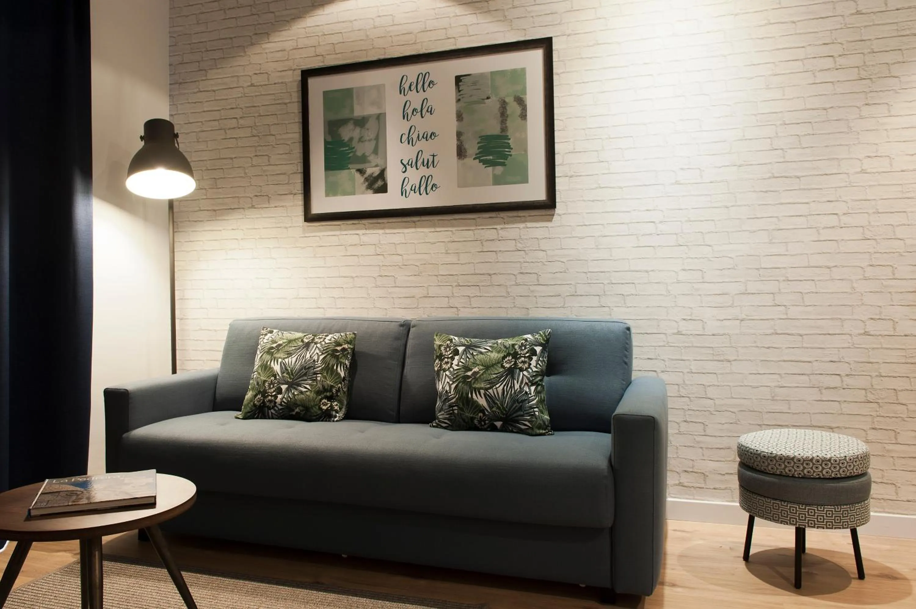 Living room in MH Apartments Sant Pau