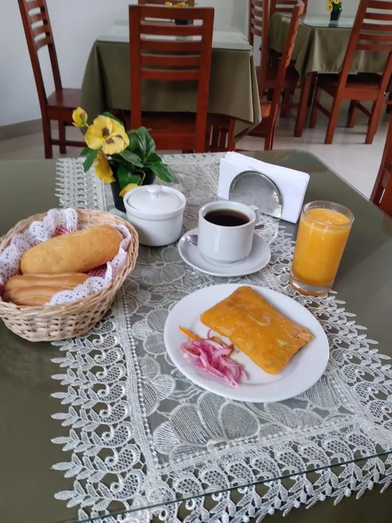 Breakfast in Posada del Angel Hotel