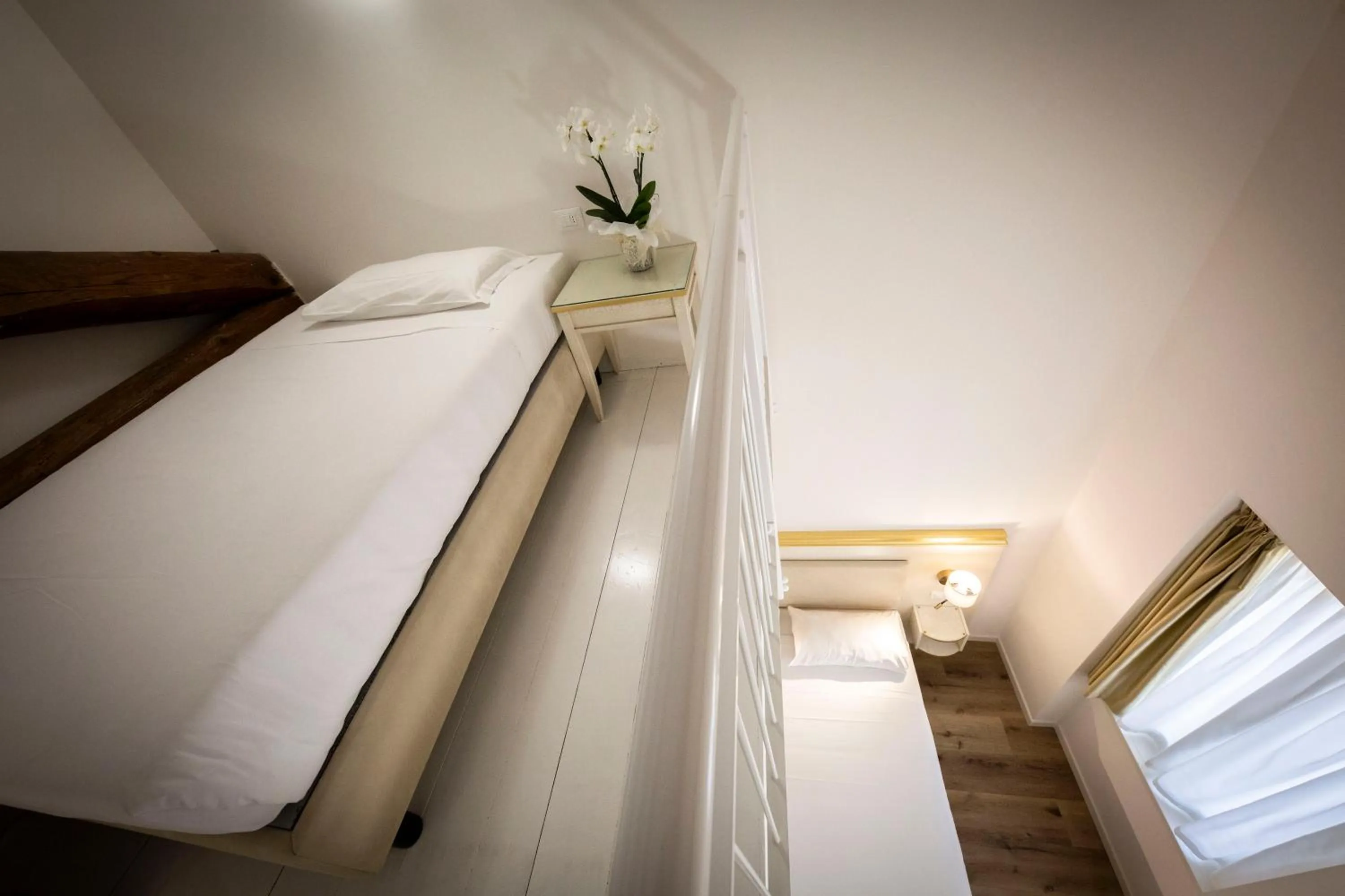 Bed in Hotel Ai Dogi