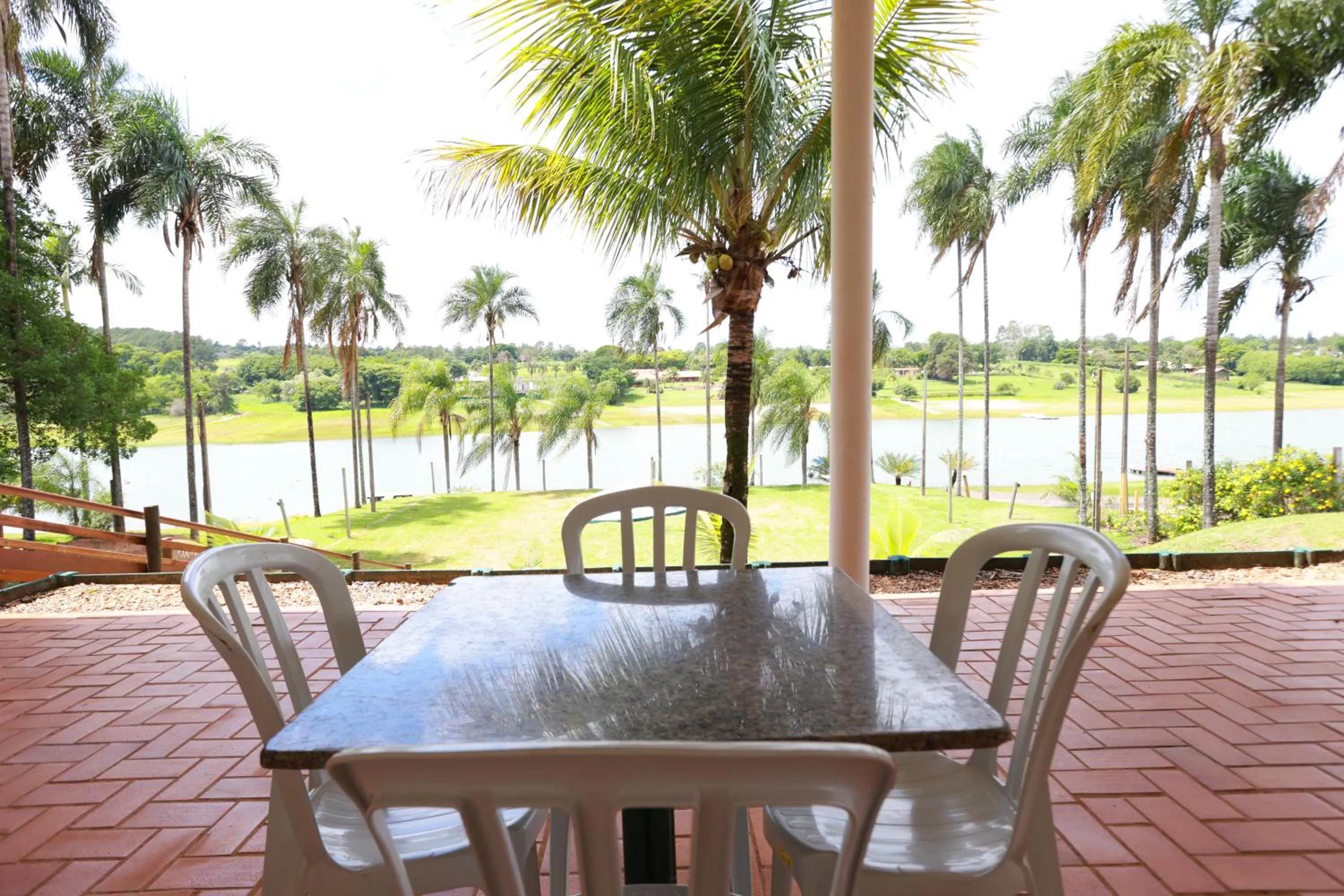 Patio in Hotel Berro D`Agua Eco Resort