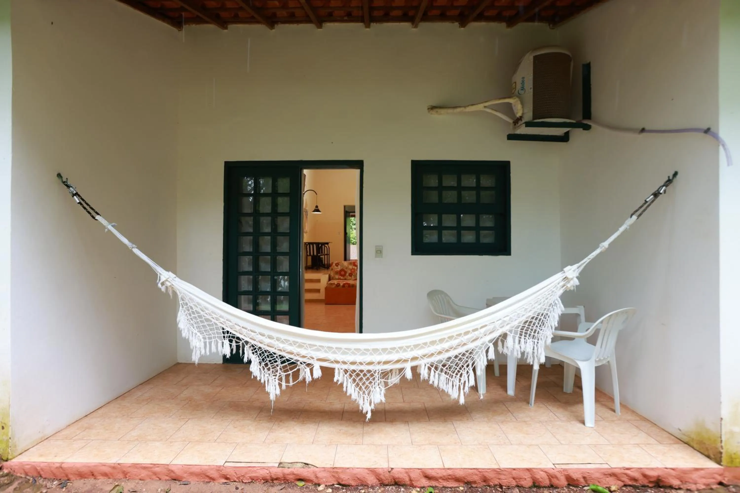 Patio in Hotel Berro D`Agua Eco Resort