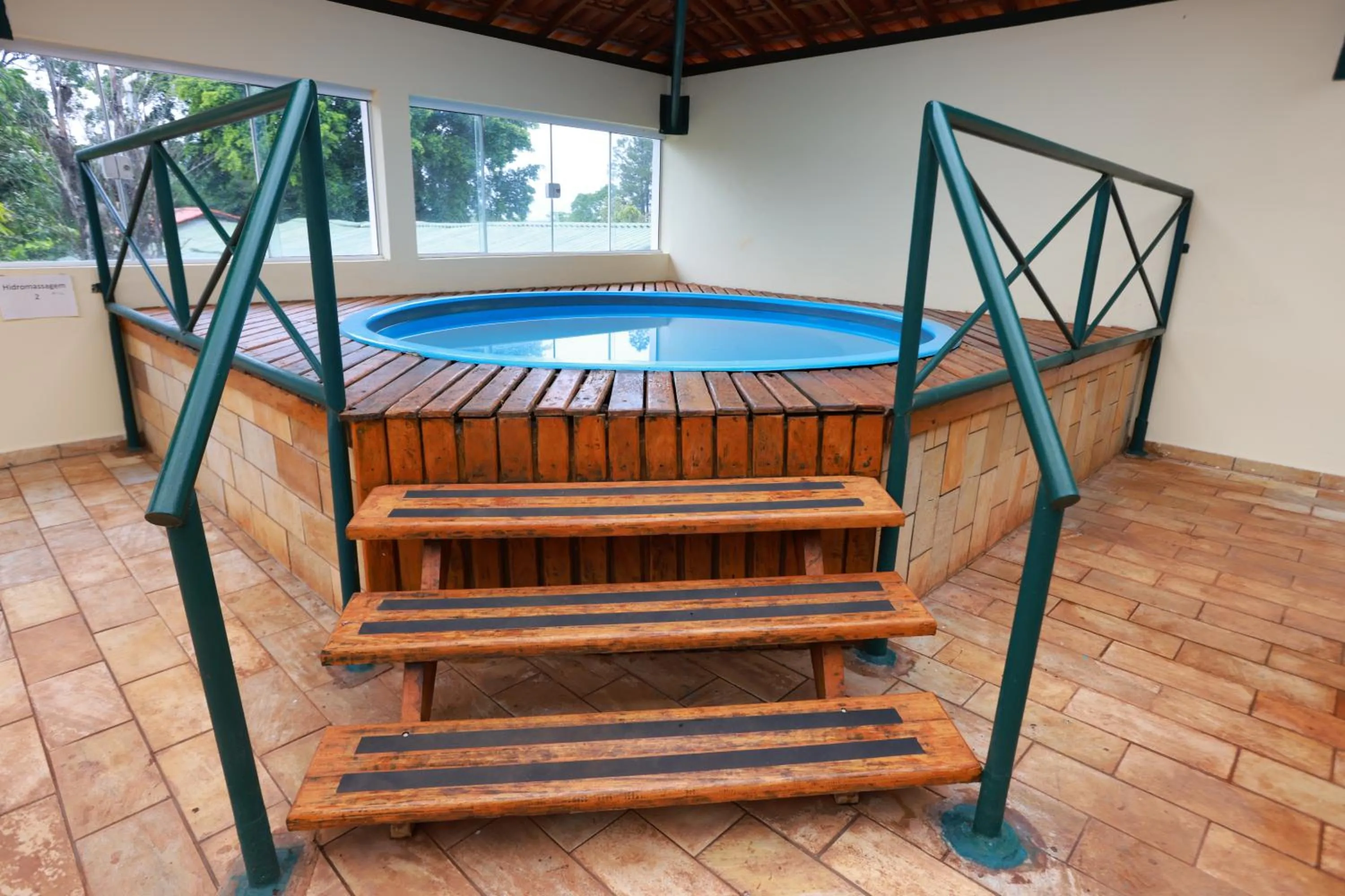 Hot Tub in Hotel Berro D`Agua Eco Resort