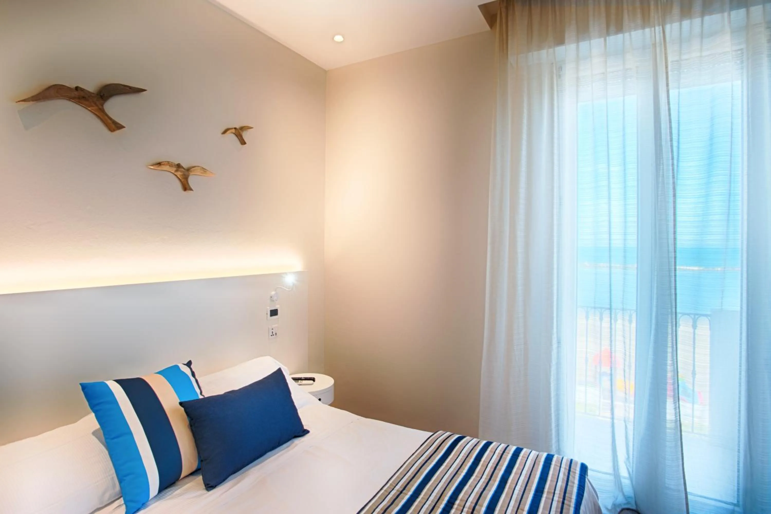 Bedroom, Bed in Hotel Agostini