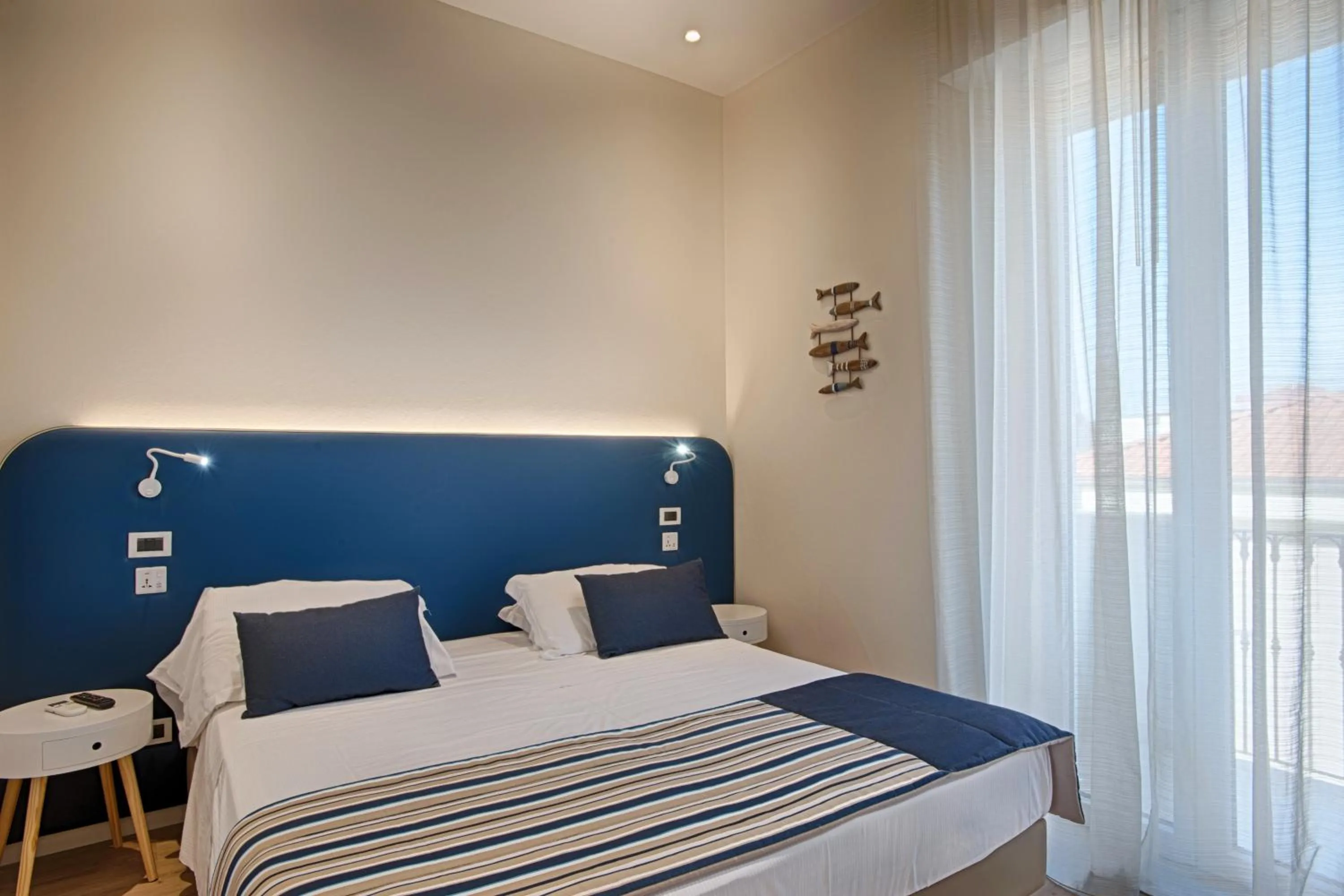 Bedroom, Bed in Hotel Agostini
