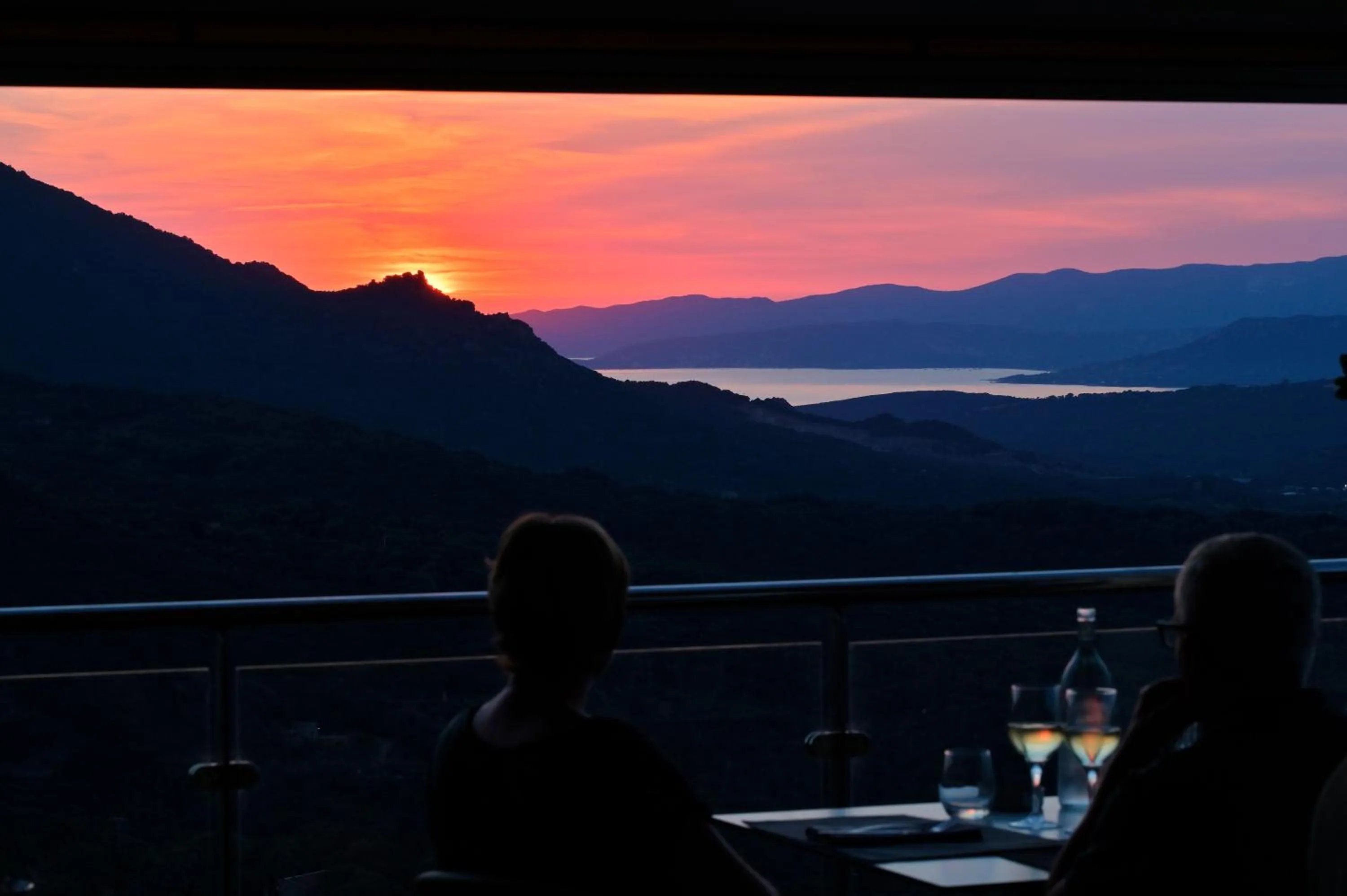 Mountain view in Hotel Des Roches