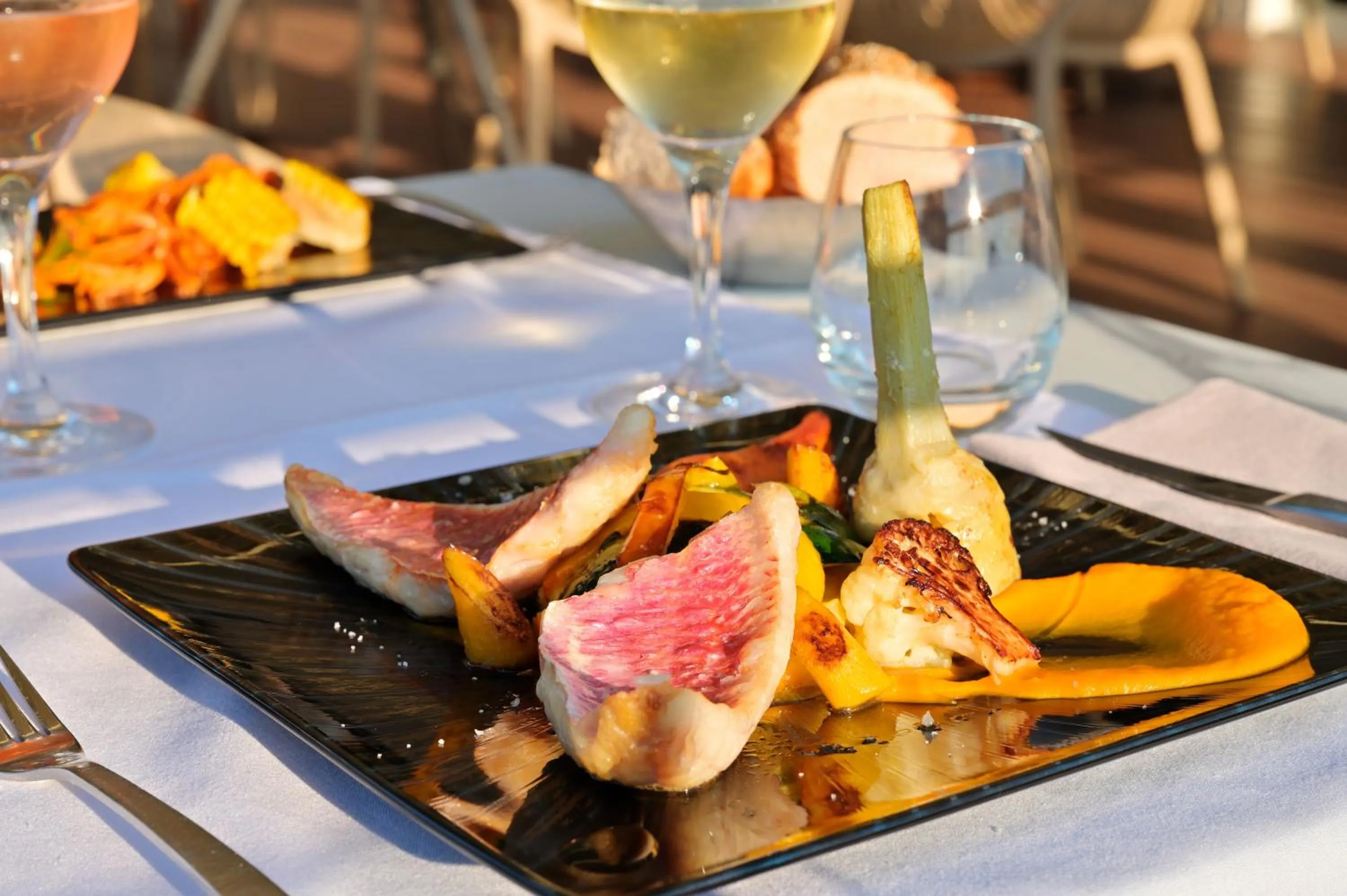 Food in Hotel Des Roches