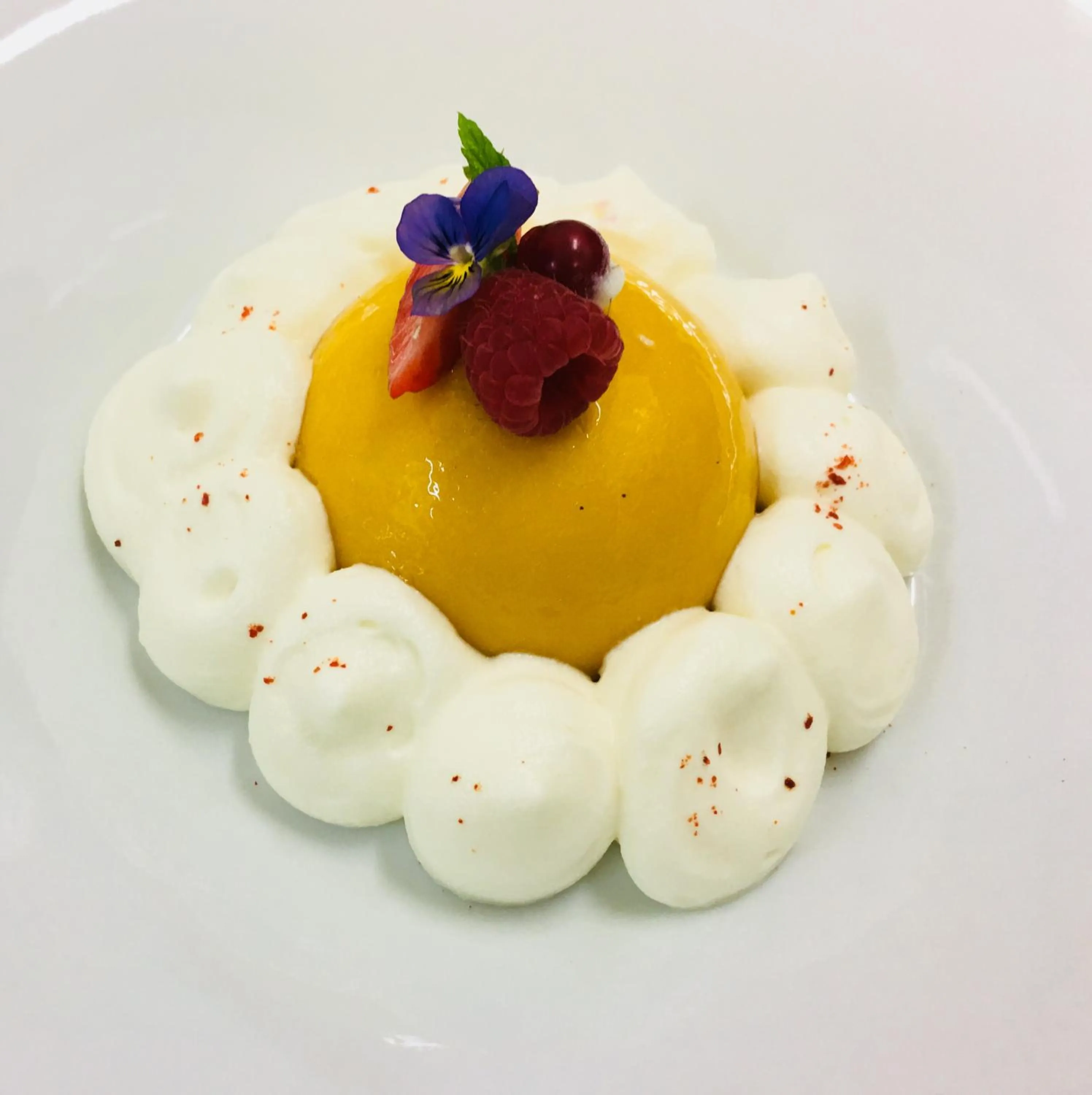 Food in Hotel Des Roches