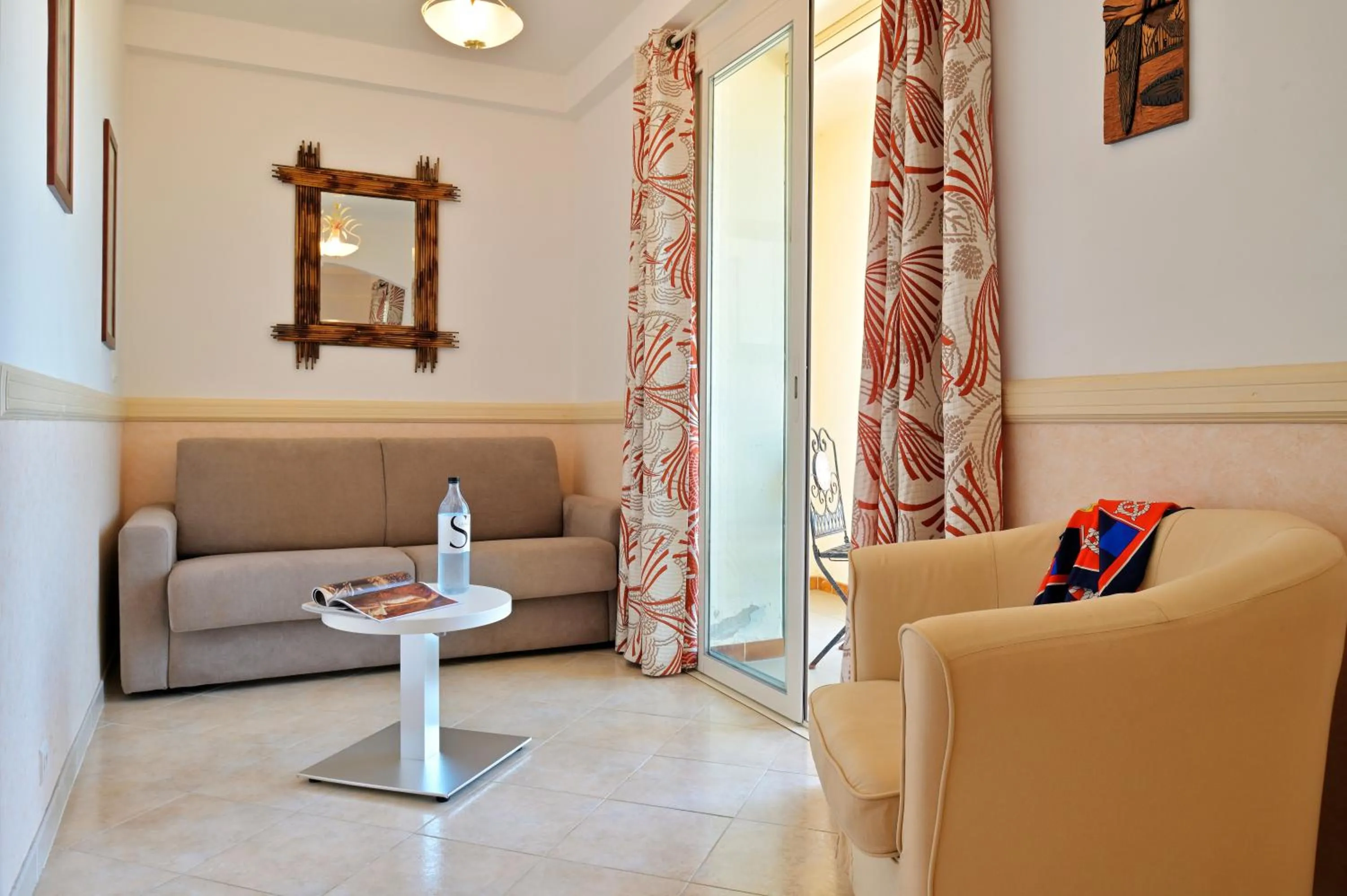 Living room in Hotel Des Roches