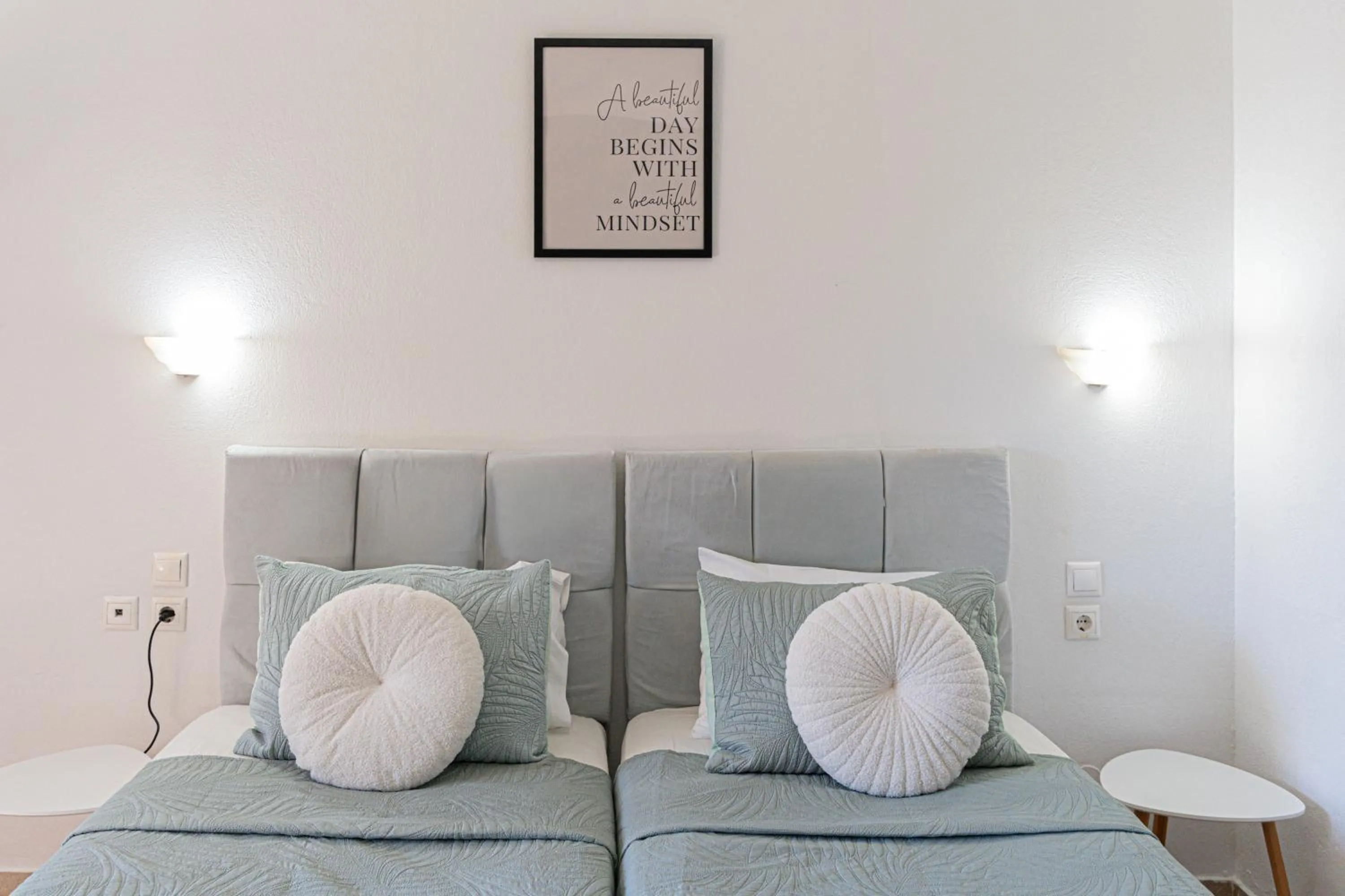 Bed in Villas Duc - Rhodes