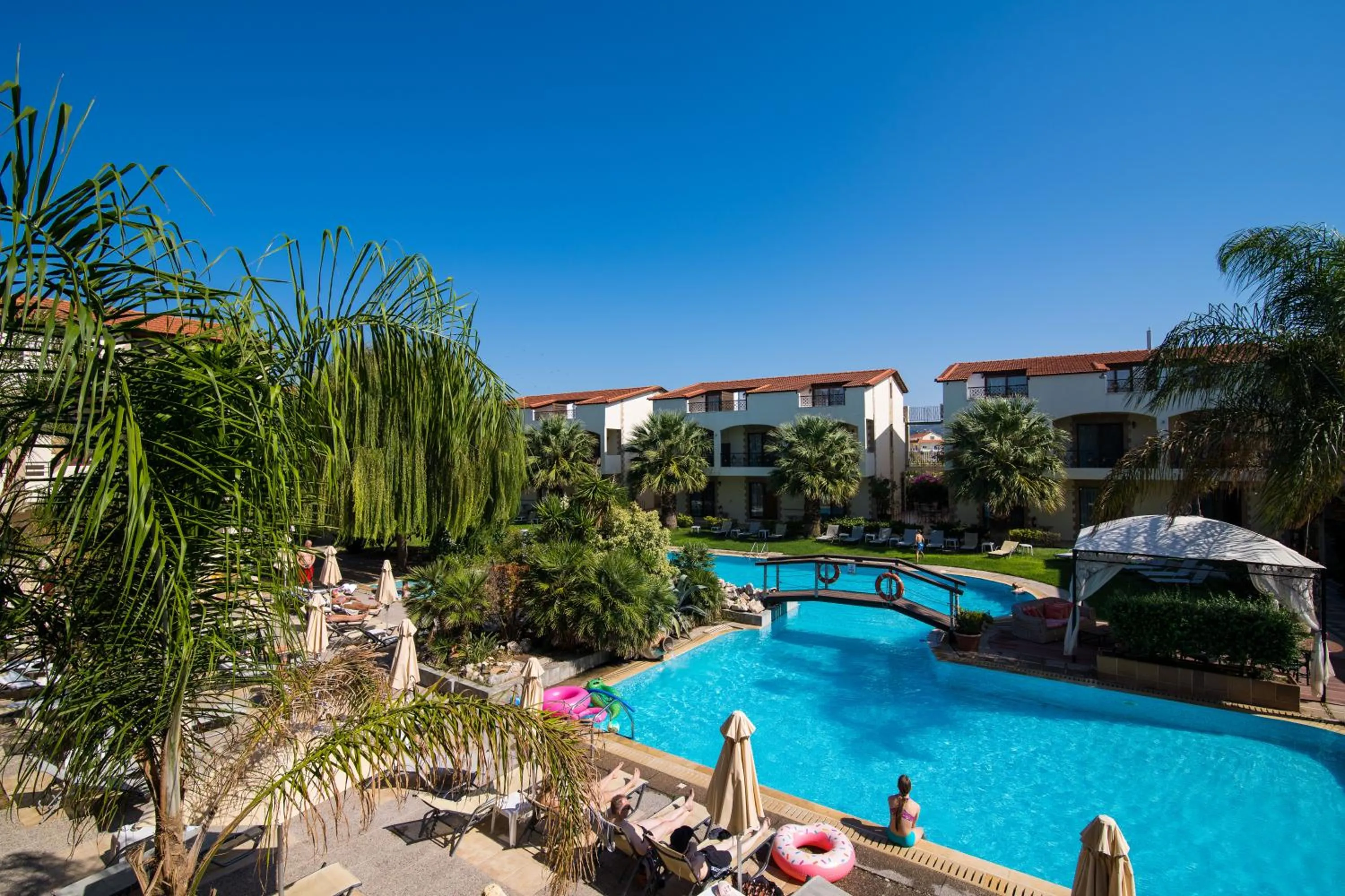 Pool view in Villas Duc - Rhodes