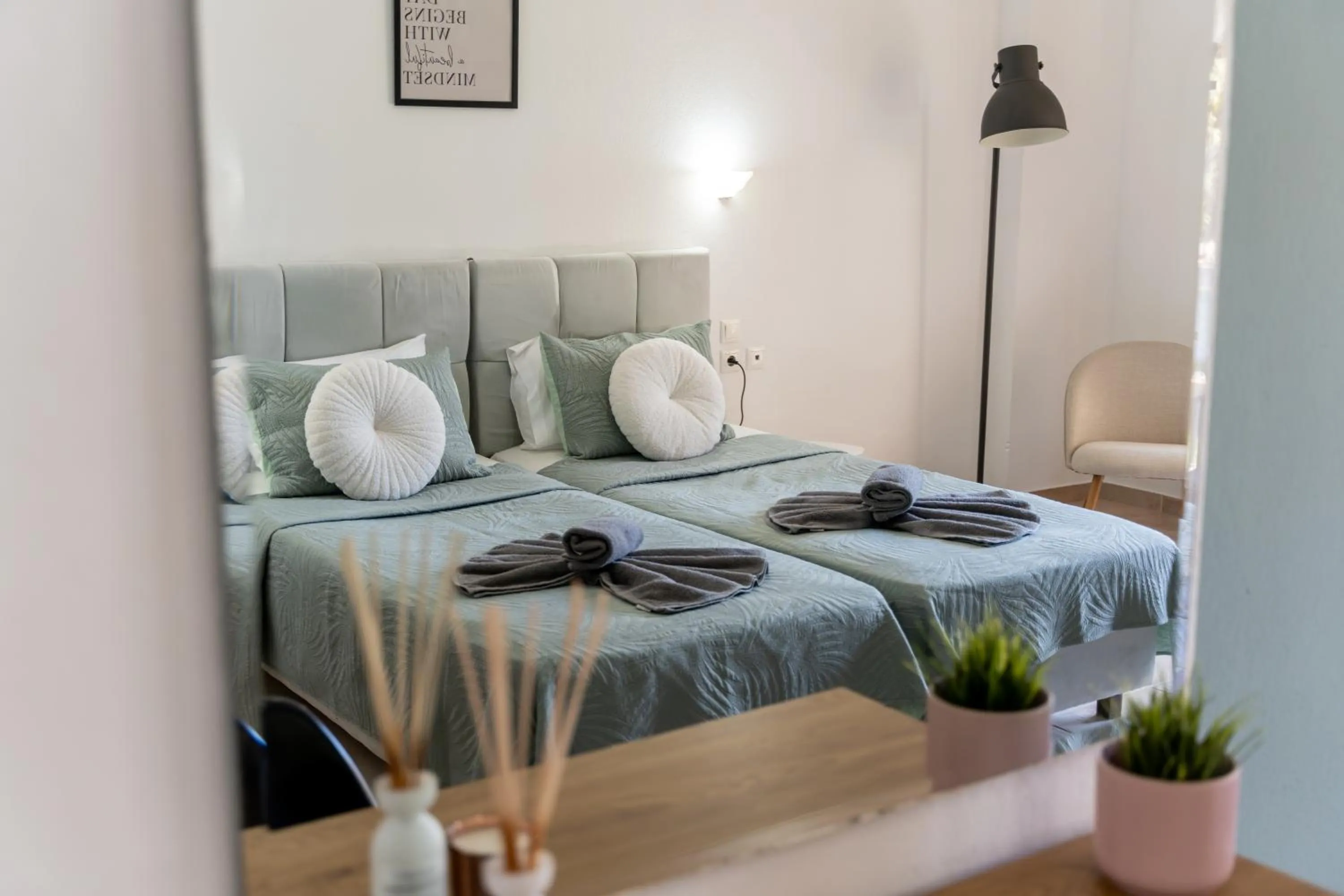 Bed in Villas Duc - Rhodes