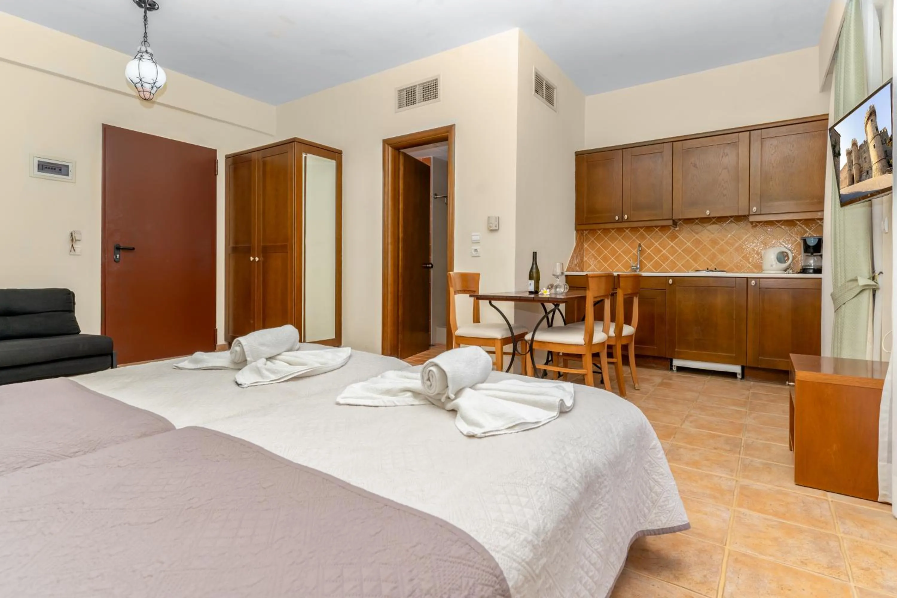 Bed in Villas Duc - Rhodes