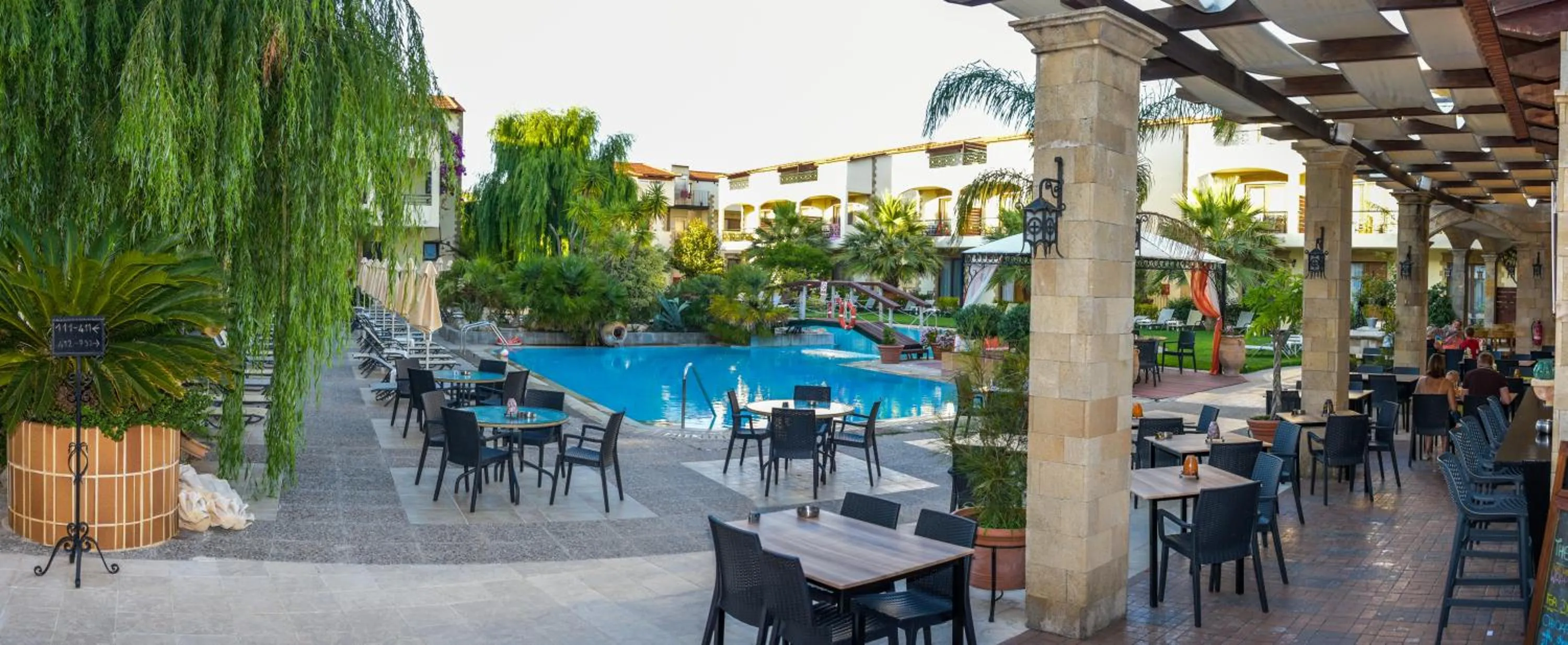 Restaurant/places to eat in Villas Duc - Rhodes
