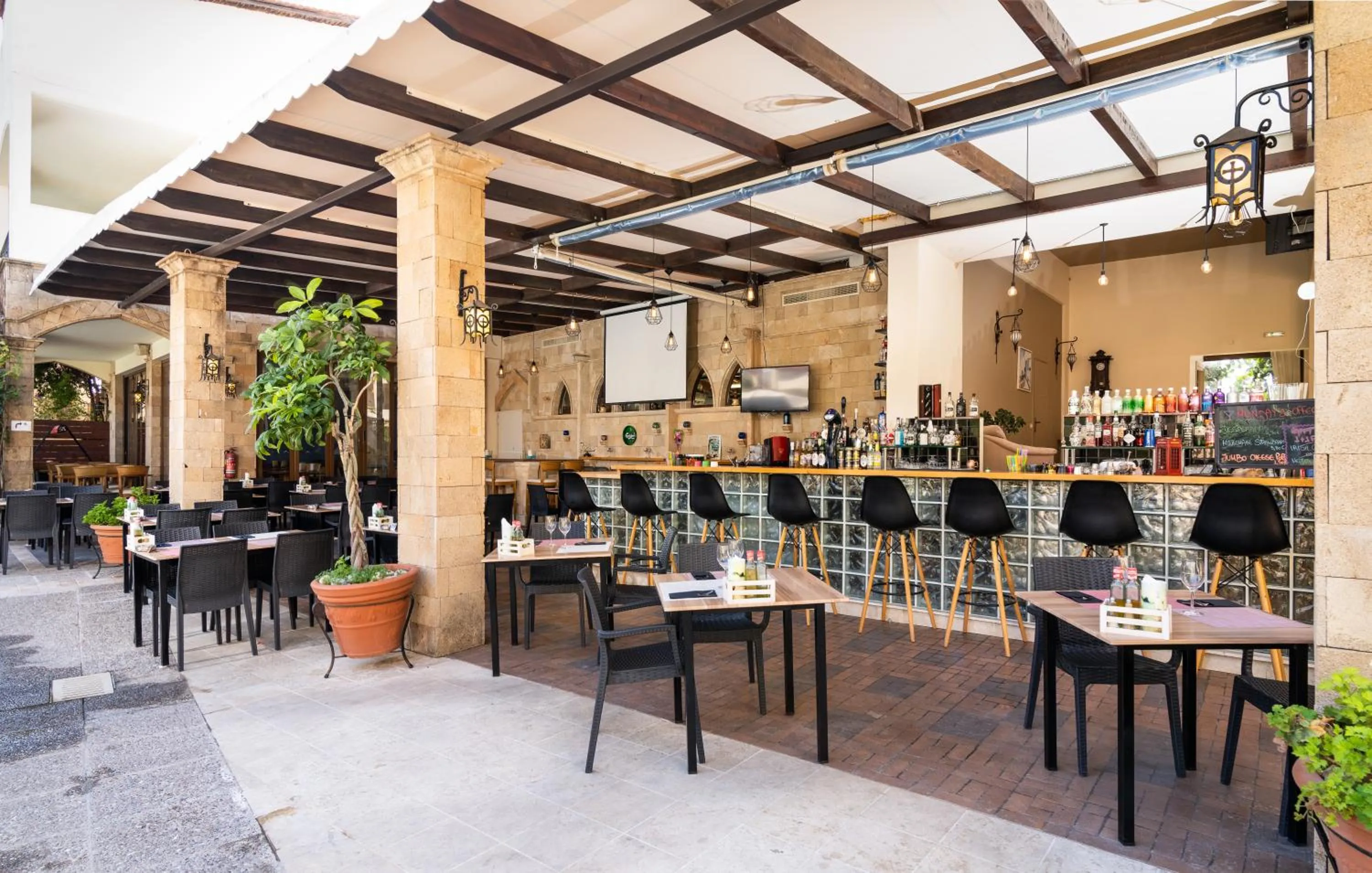 Restaurant/places to eat in Villas Duc - Rhodes