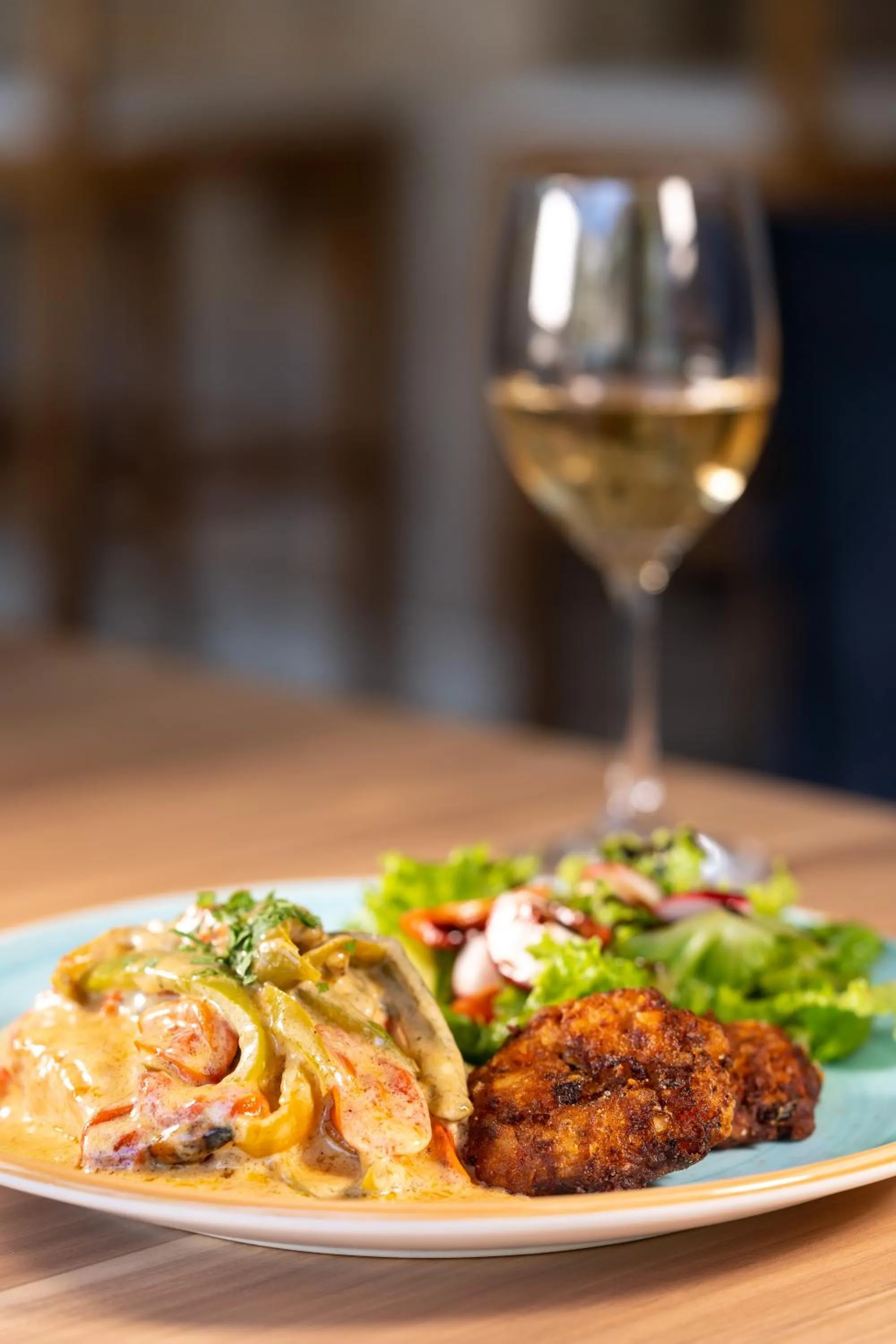 Food and drinks in Villas Duc - Rhodes