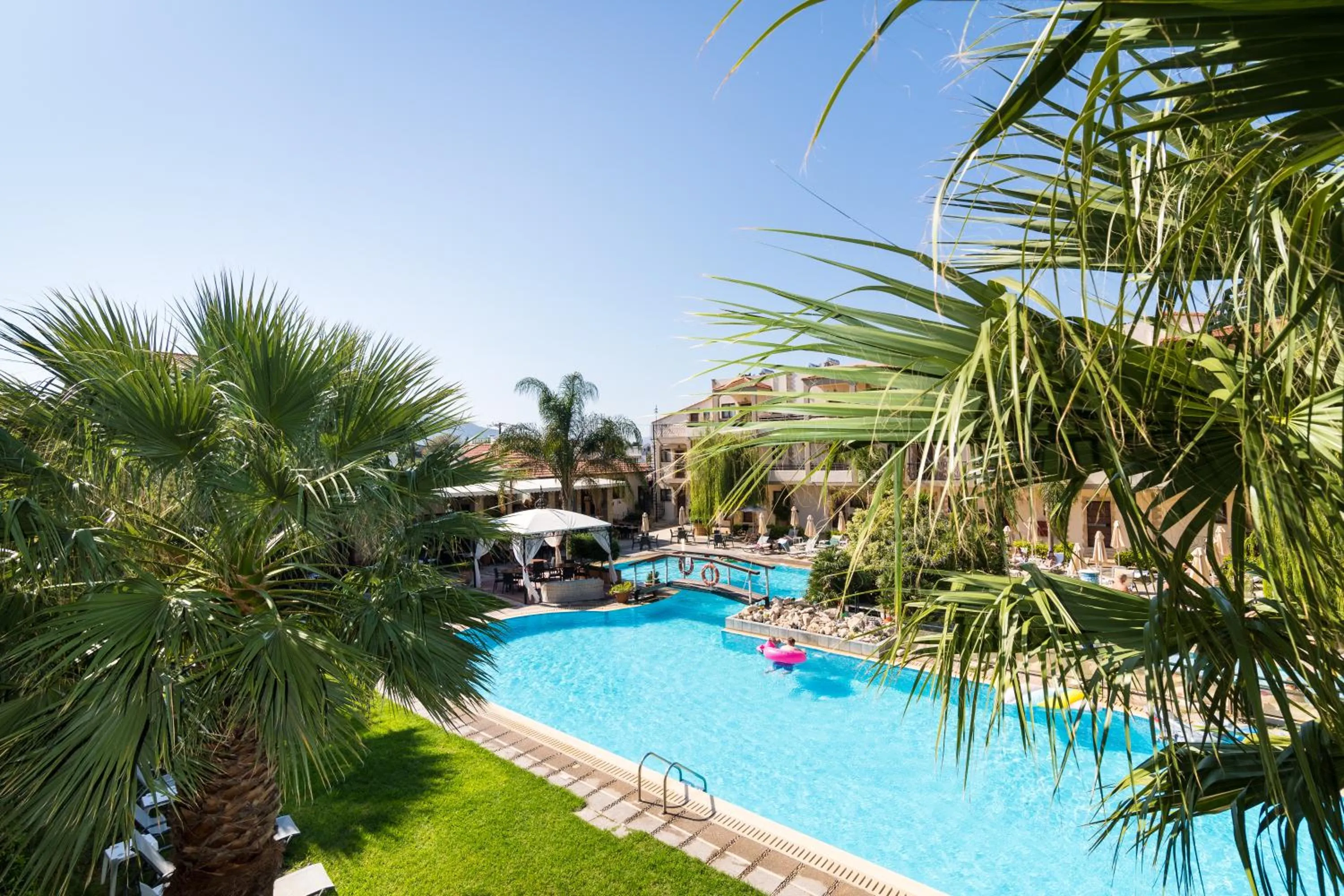 Pool view in Villas Duc - Rhodes