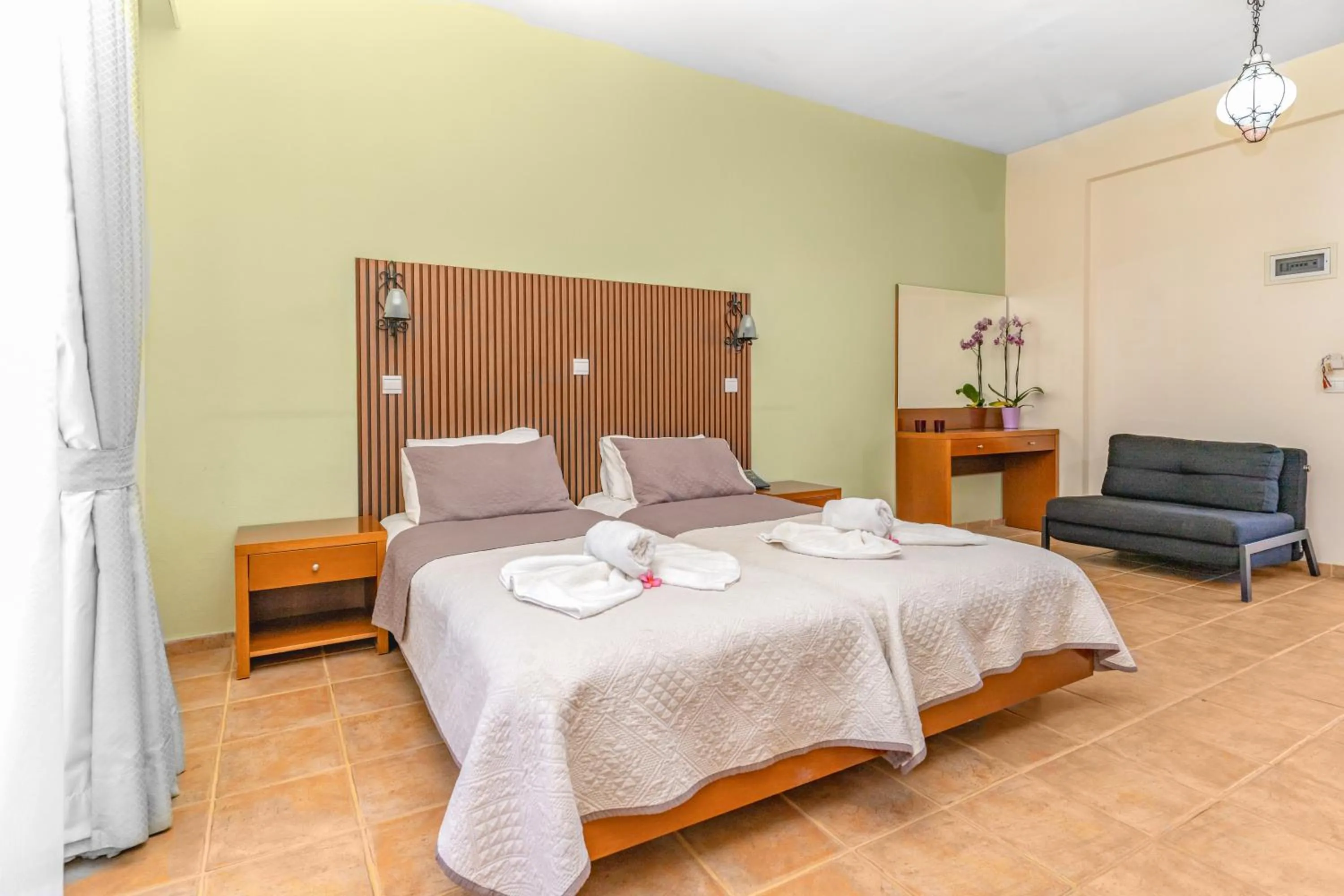 Bed in Villas Duc - Rhodes