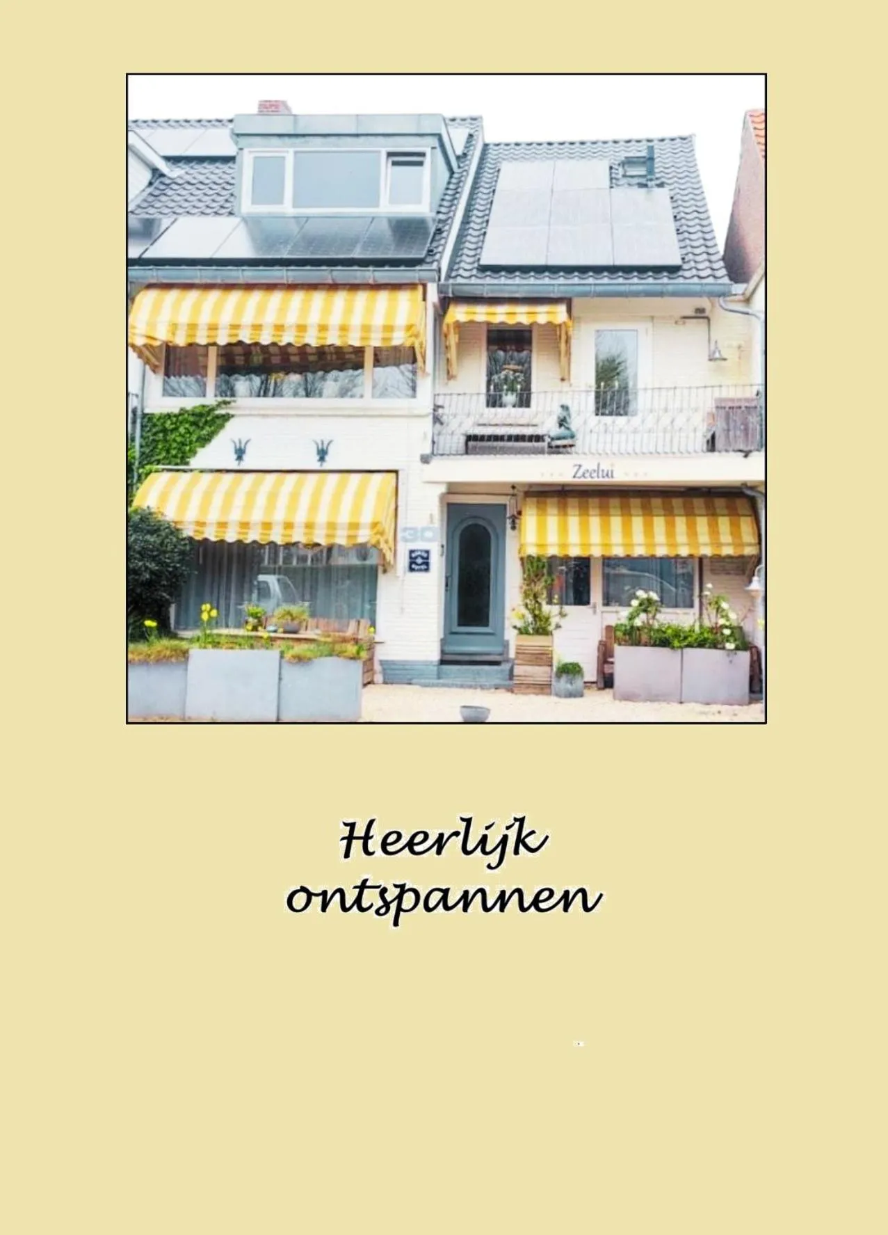 Boutique hotel Zeelui
