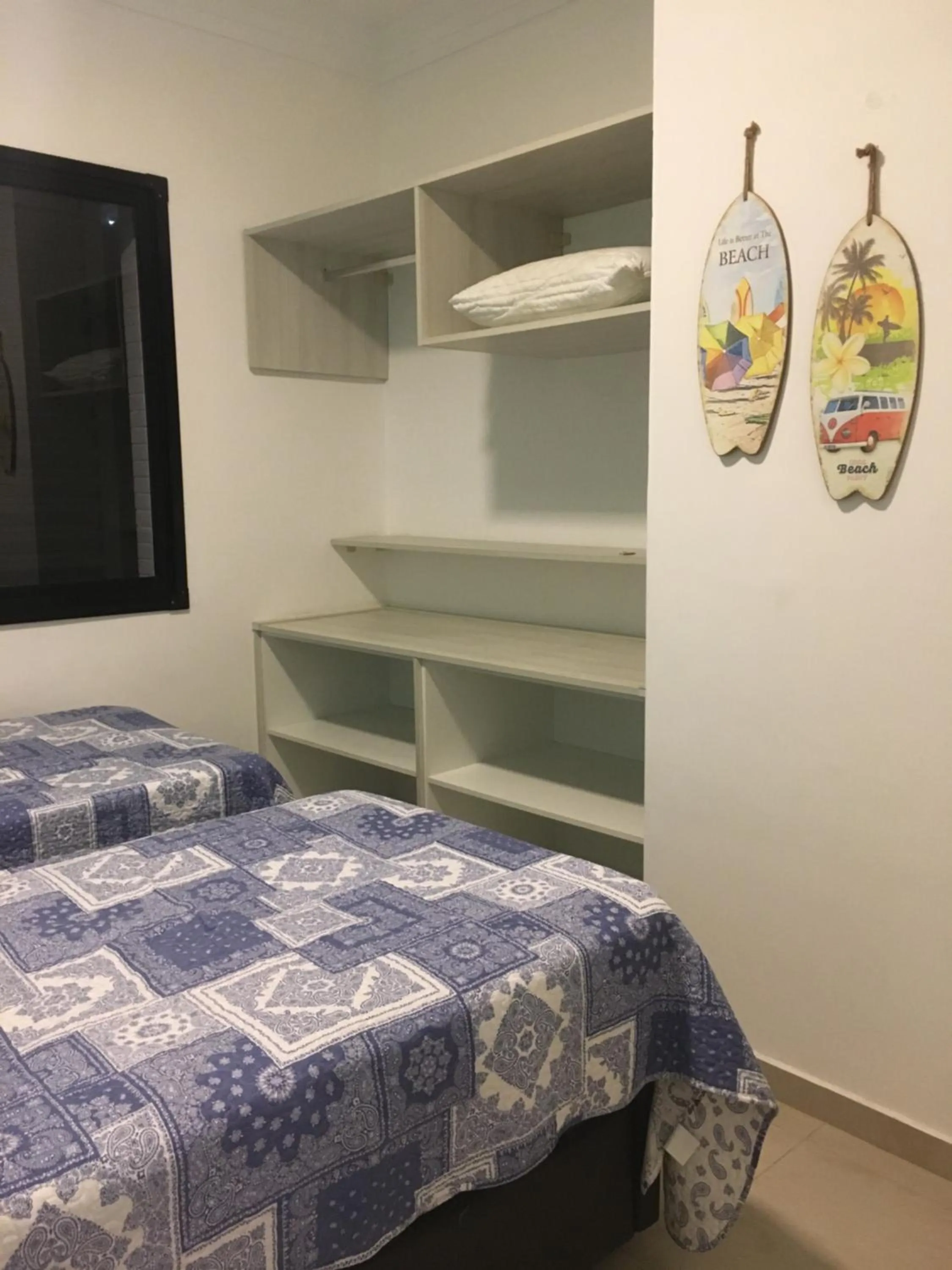 Bed in Flat Capitania Varam