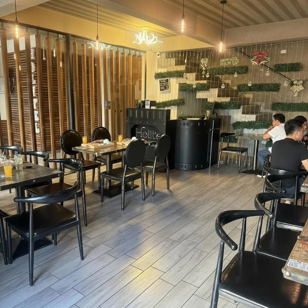 Seating area in Hotel Boutique Holitel