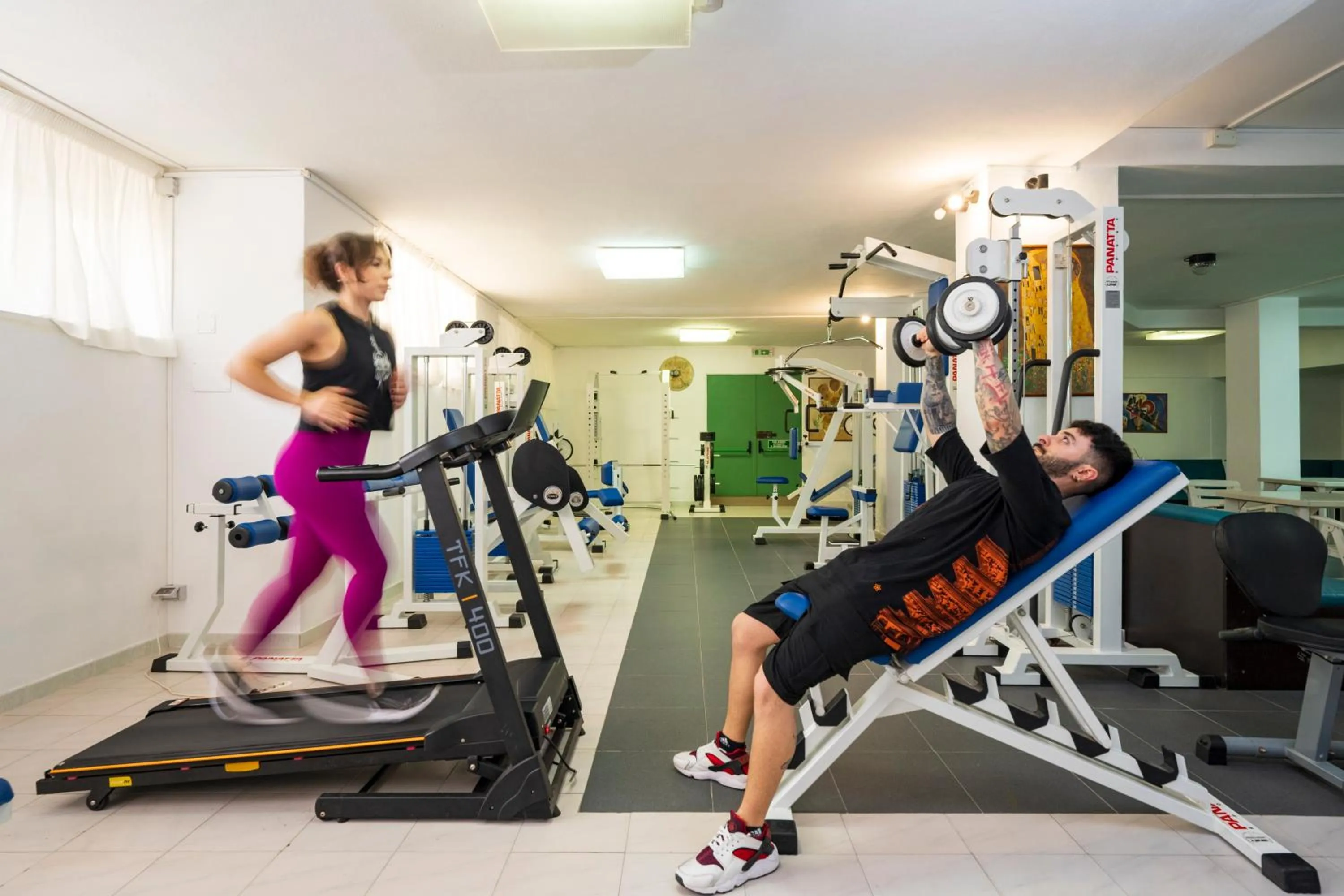 Fitness centre/facilities in Hotel Florida