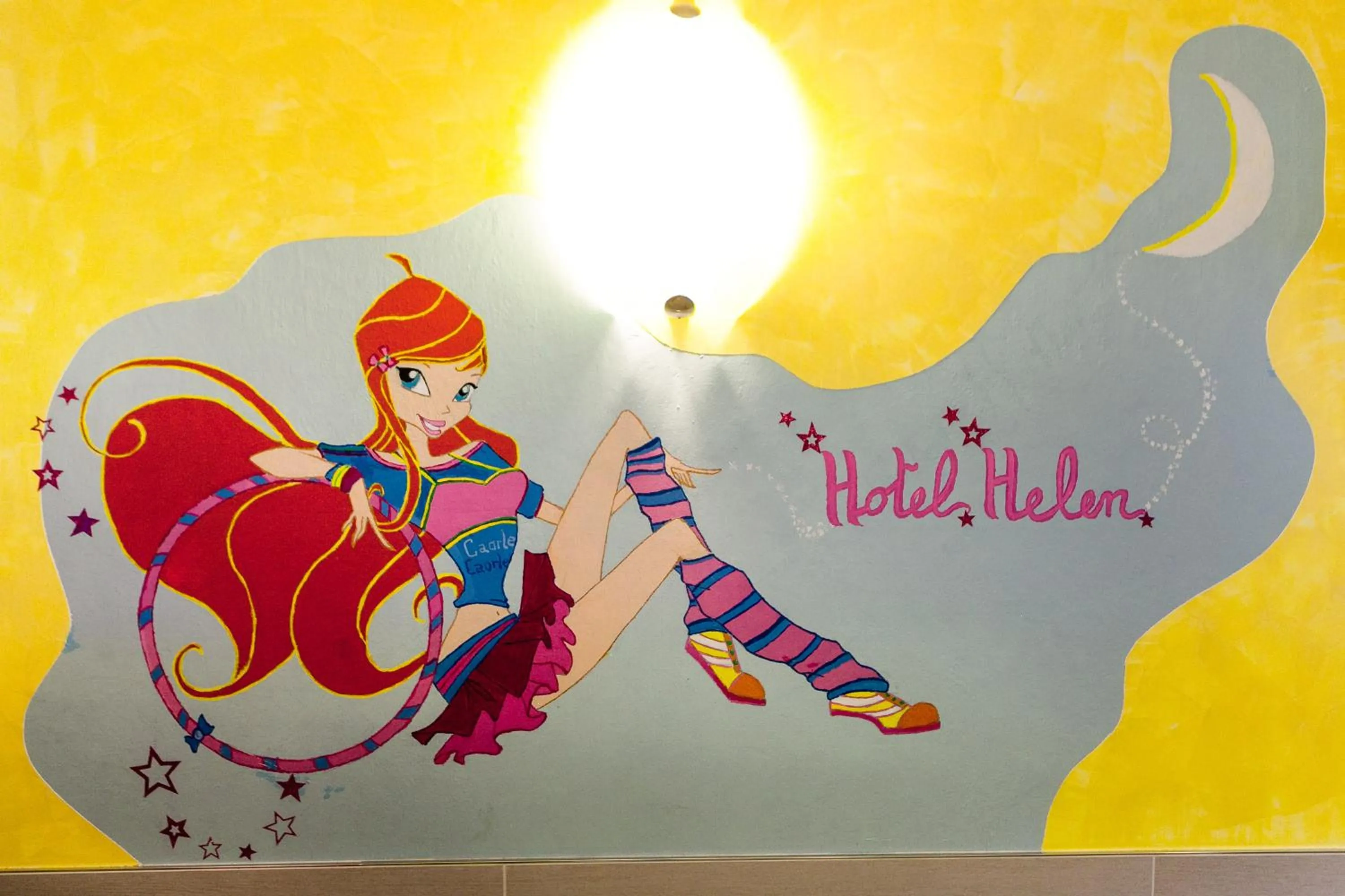 Decorative detail in Hotel Helen