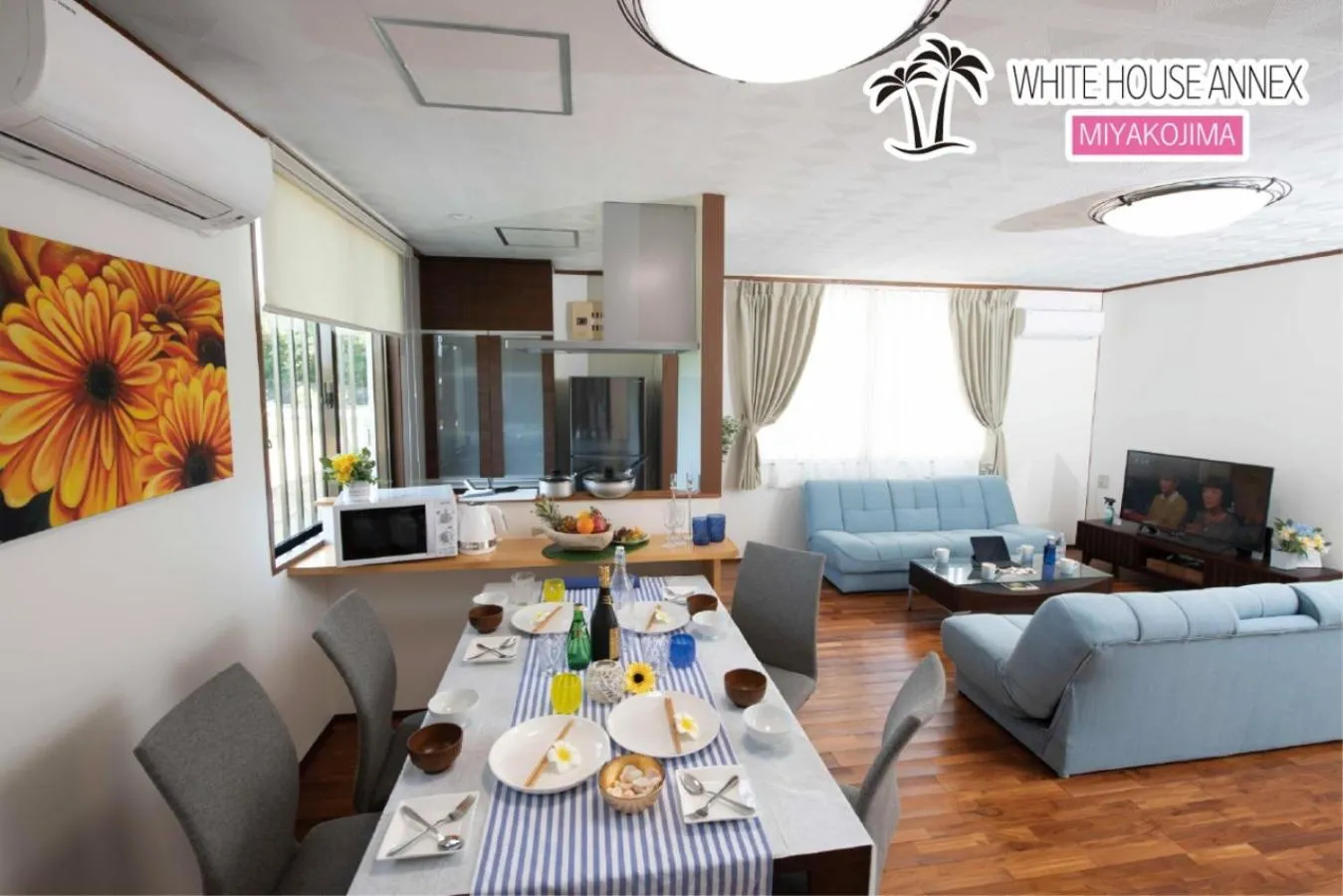 Kitchen or kitchenette in Miyakojima White House Annex