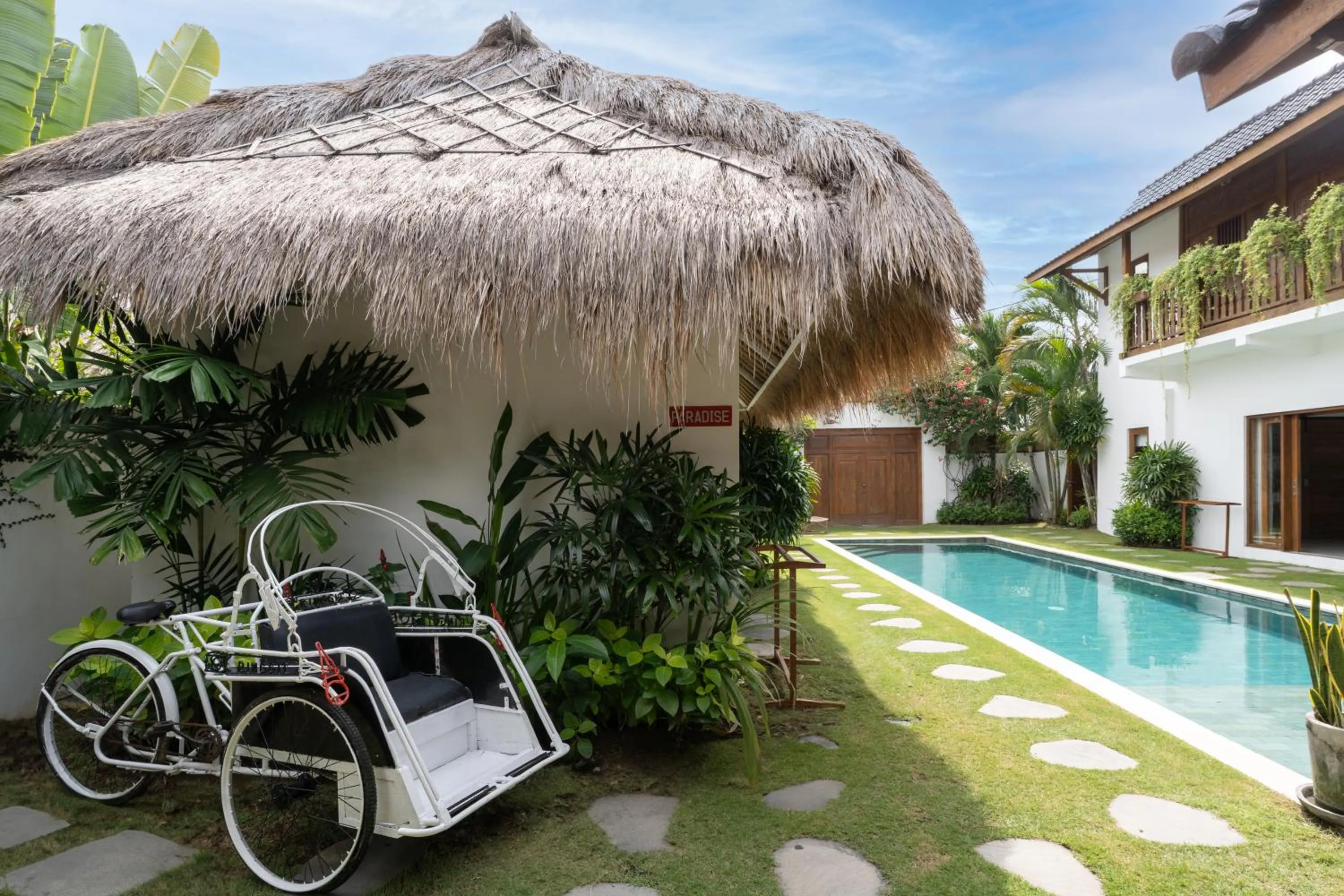 Garden in House of Bagera by Alfred in Bali
