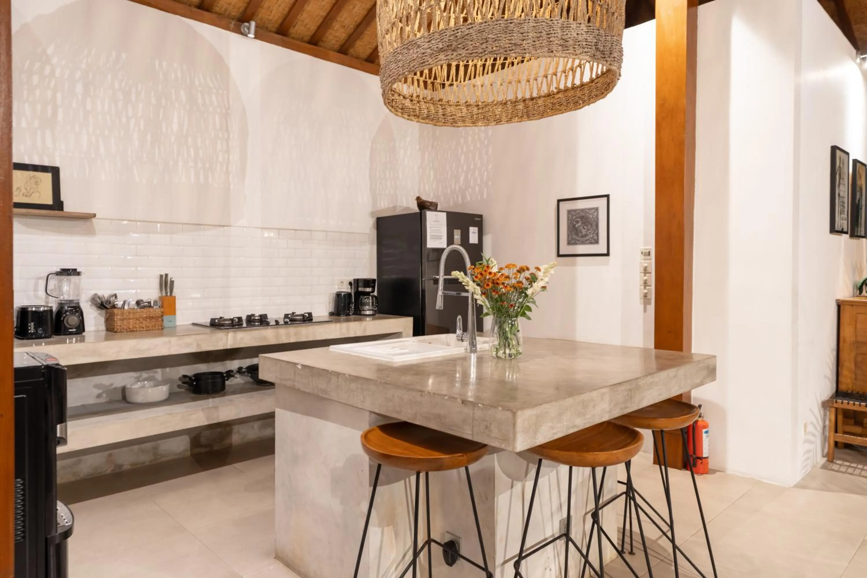 kitchen in House of Bagera by Alfred in Bali