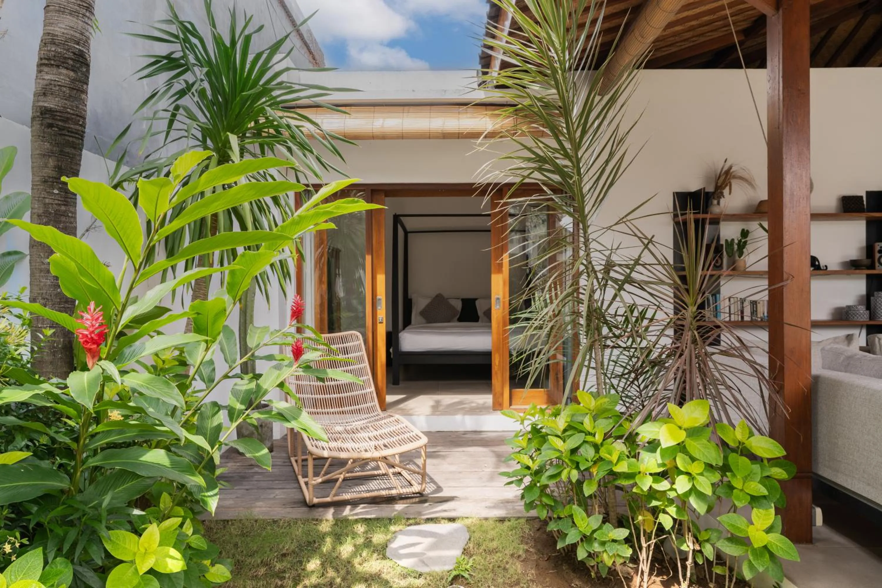 Garden in House of Bagera by Alfred in Bali