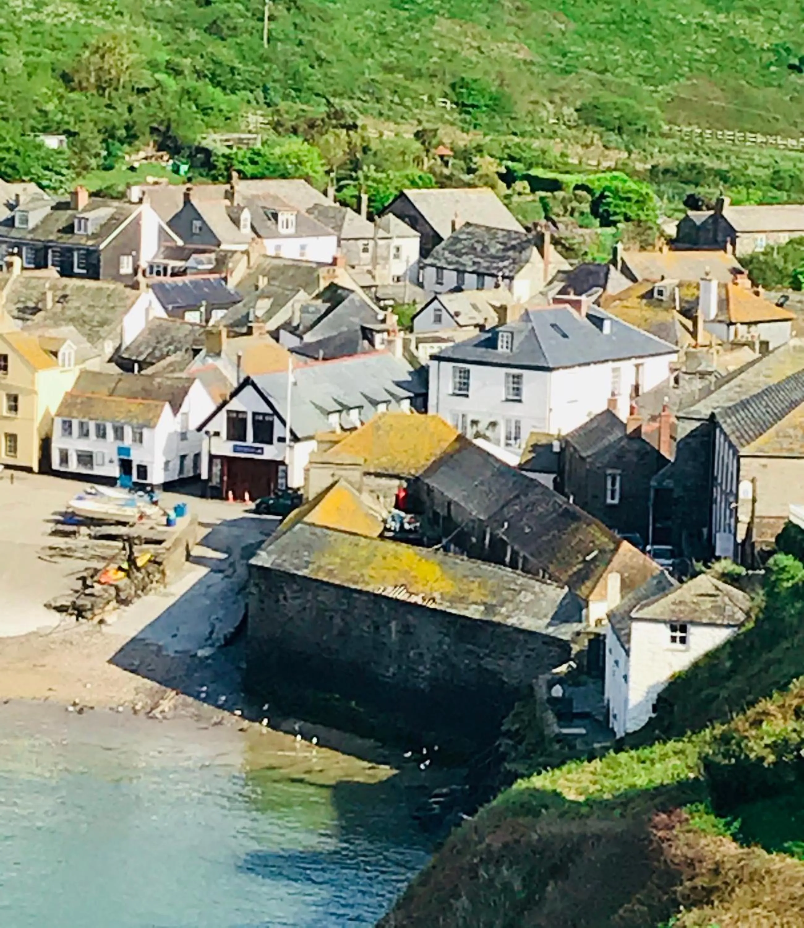 Bird's eye view in The Slipway B&B