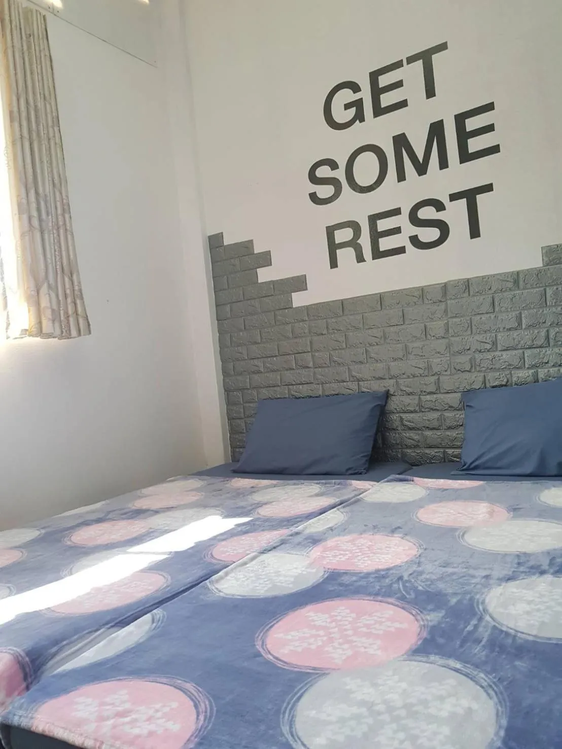 Bed in Take A Rest At Nakhon Phanom