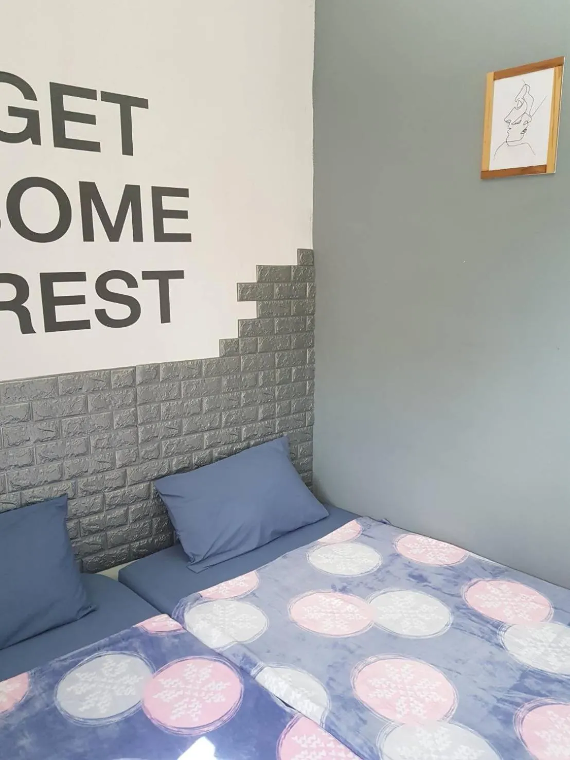 Bed in Take A Rest At Nakhon Phanom