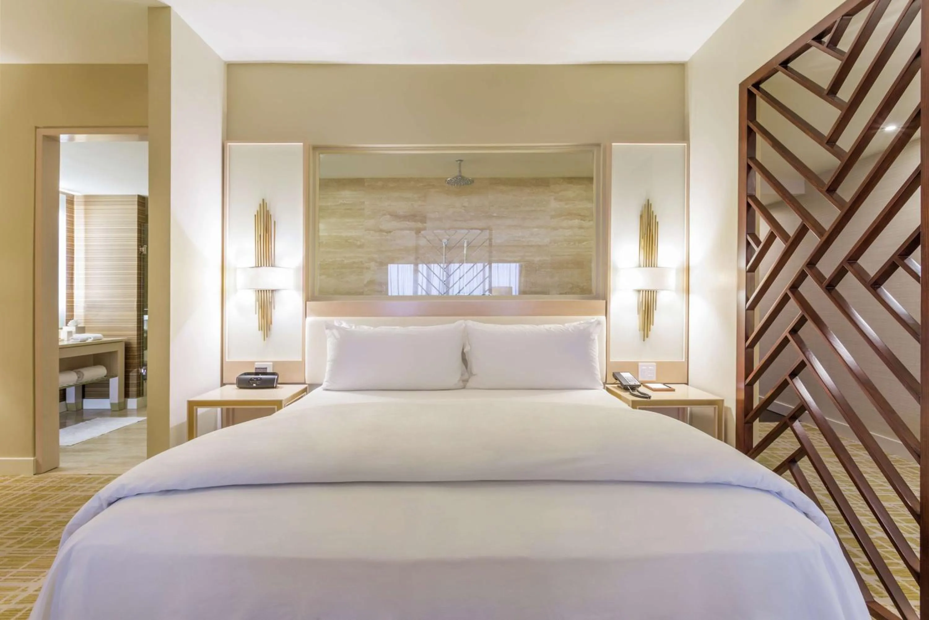 Bed in Waldorf Astoria Panama