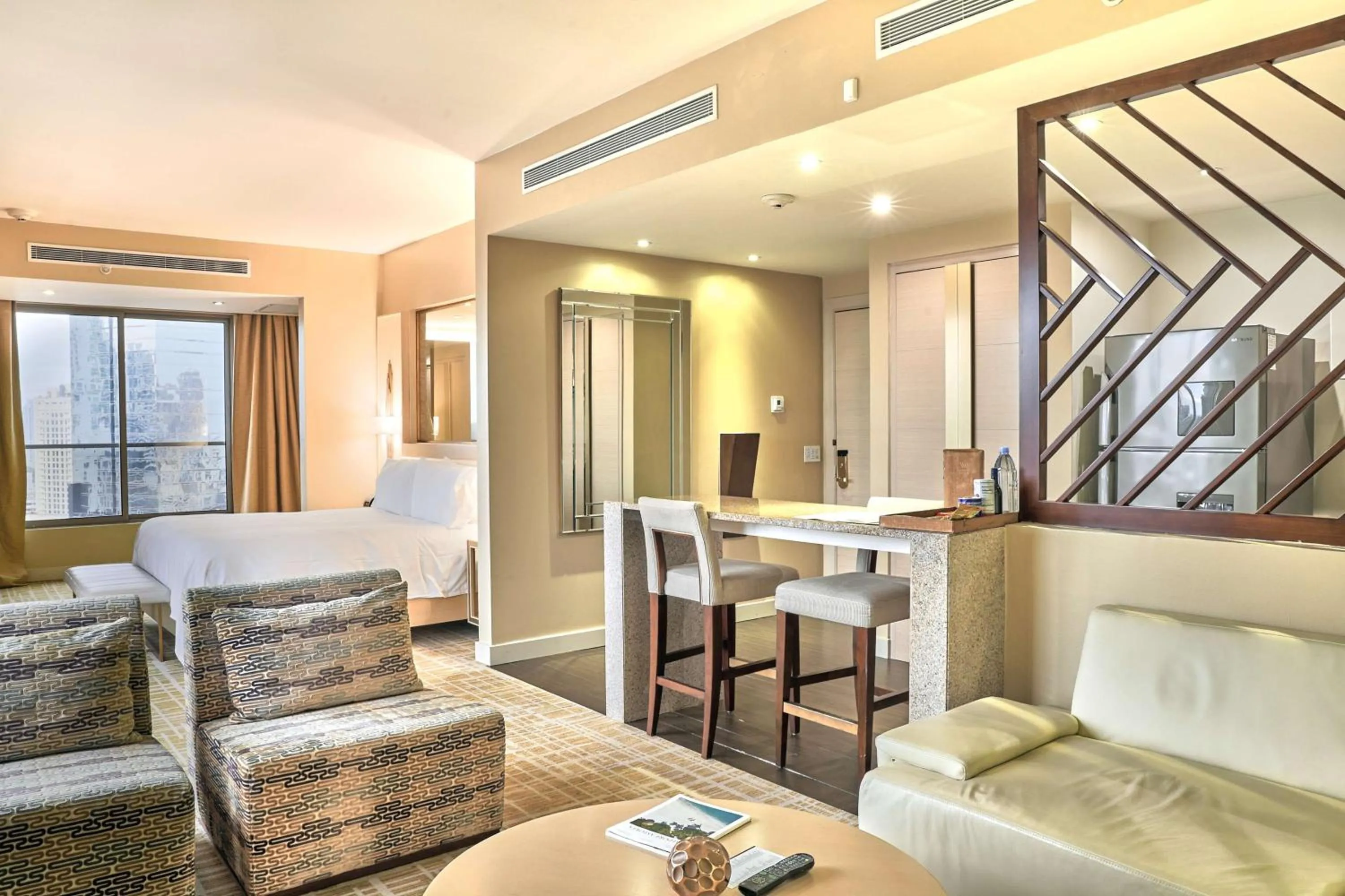 Living room in Waldorf Astoria Panama