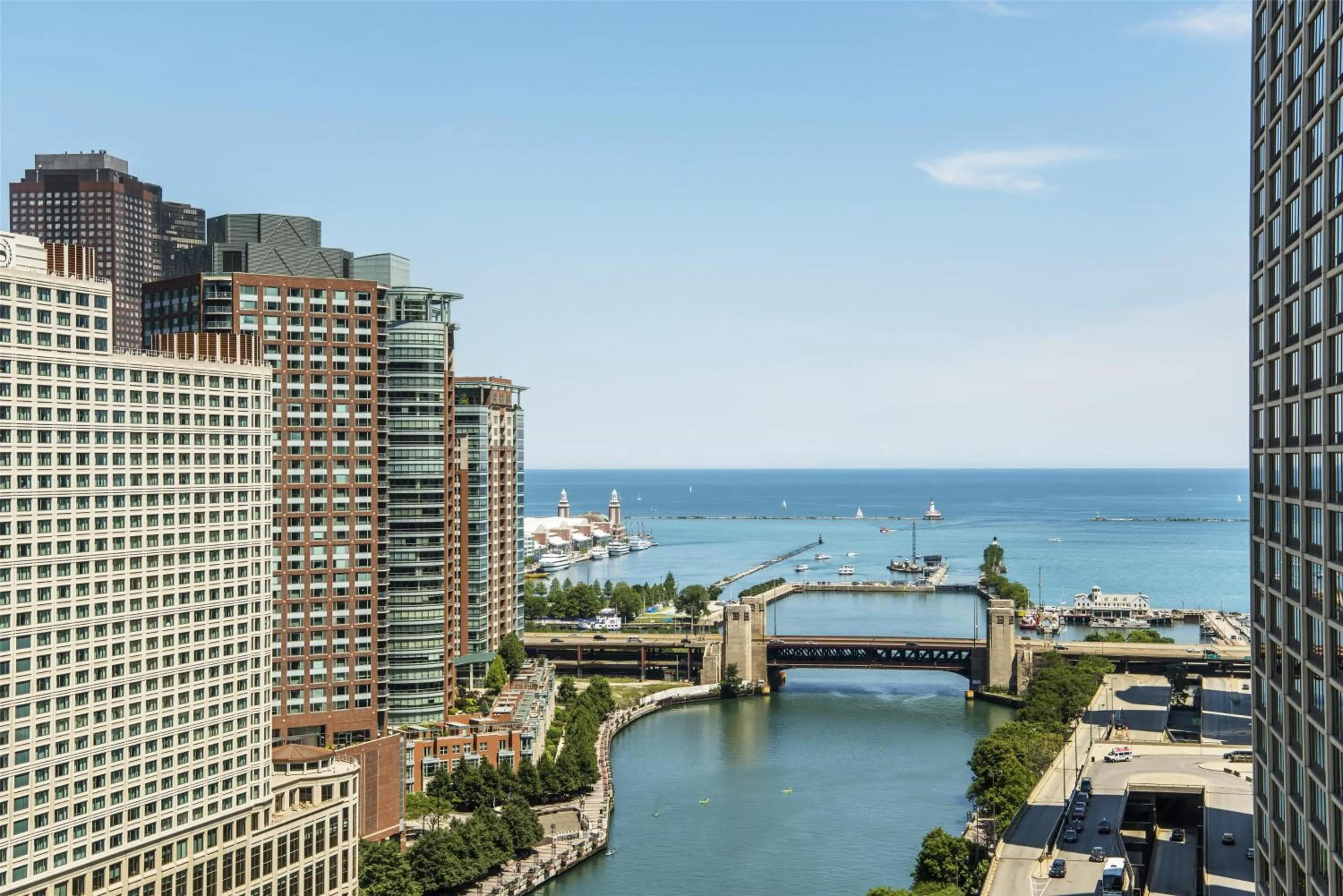 Location in Hyatt Regency Chicago