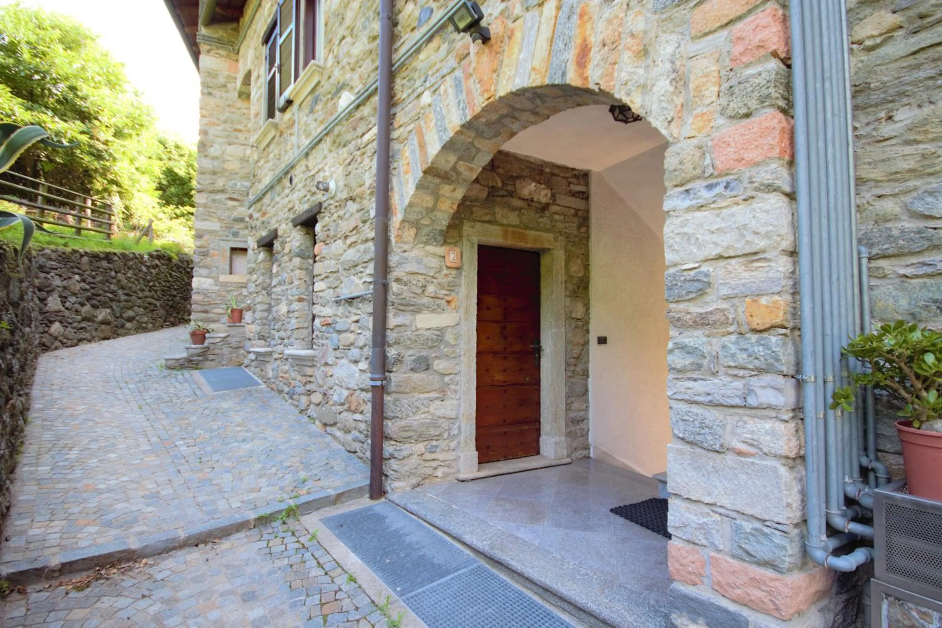 On site in L'antico Borgo