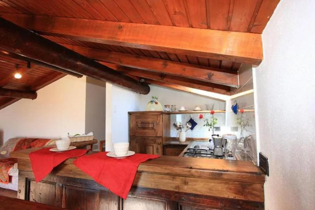 kitchen in L'antico Borgo